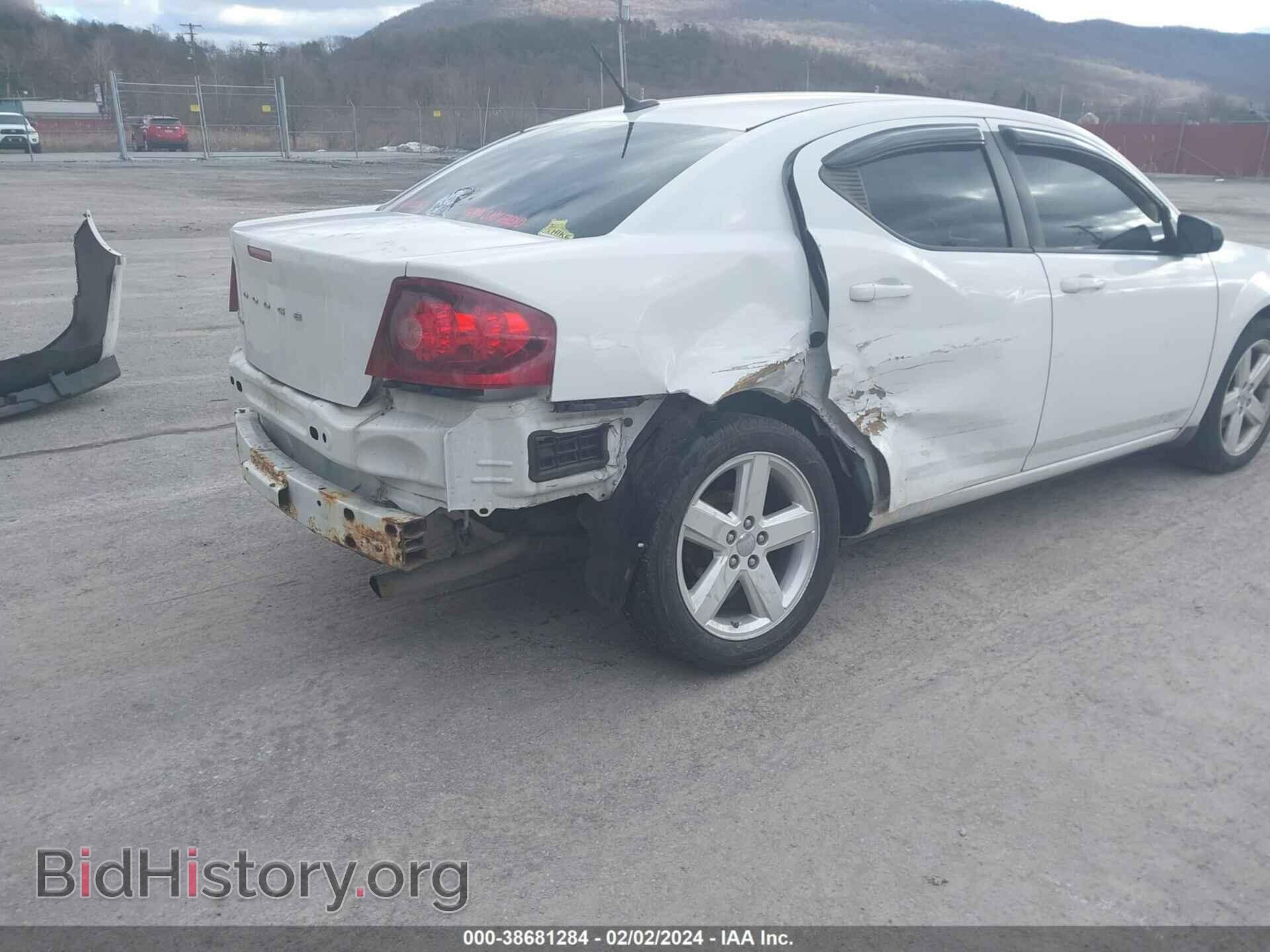 2013 DODGE AVENGER - VIN: 1C3CDZAB9DN519499 - Фото 6