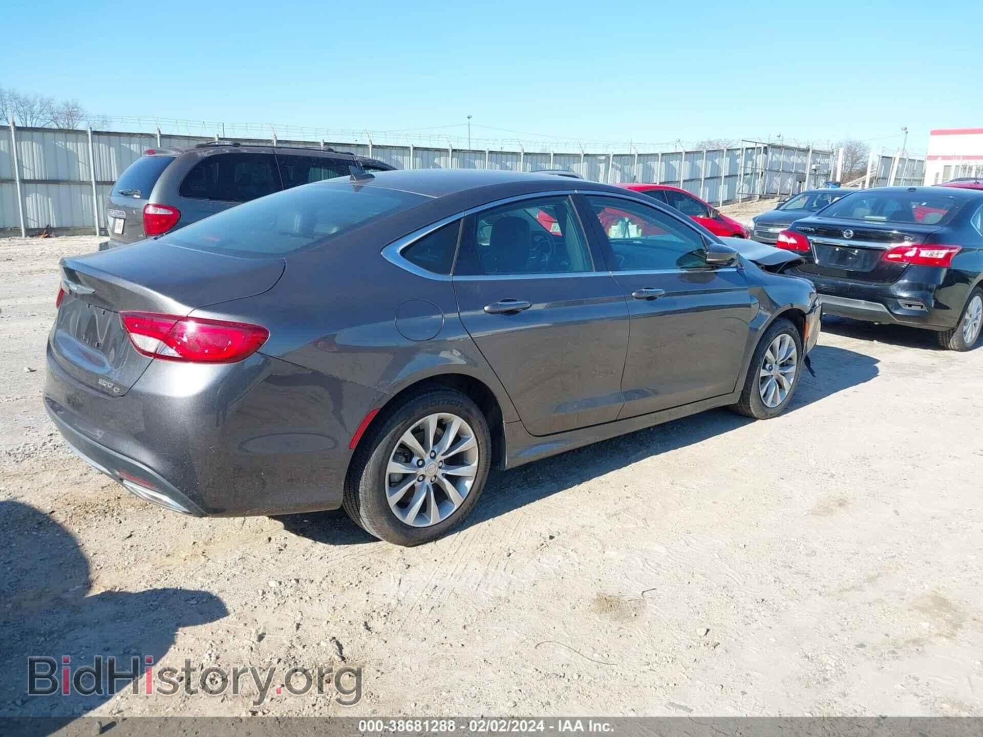 2015 CHRYSLER 200 - VIN: 1C3CCCCG3FN519834 - Фото 4