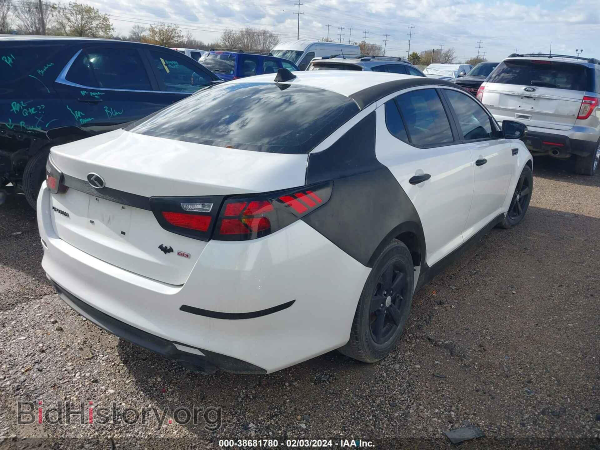 2015 KIA OPTIMA - VIN: KNAGM4A75F5534304 - Photo 4
