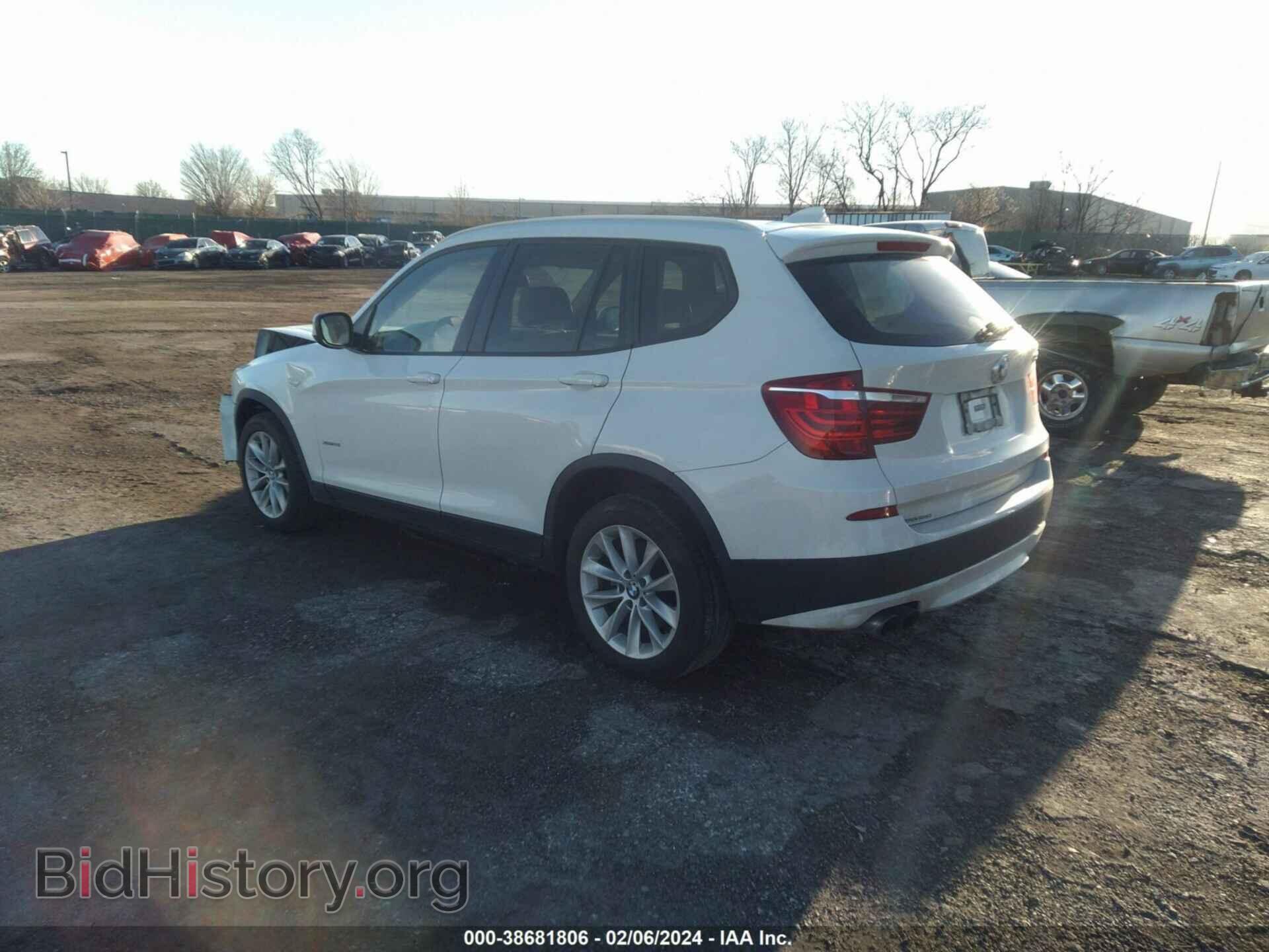 2013 BMW X3 - VIN: 5UXWX9C51D0D08030 - Фото 3