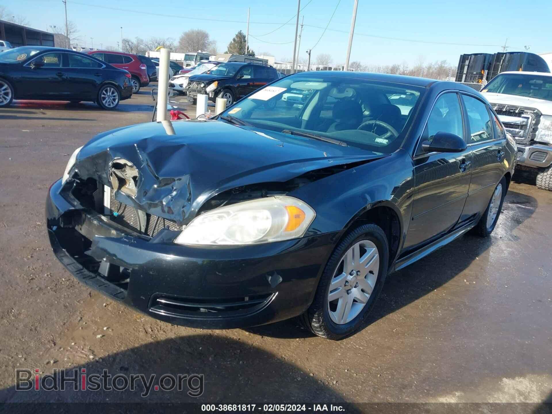 2012 CHEVROLET IMPALA - VIN: 2G1WG5E30C1103250 - Фото 2