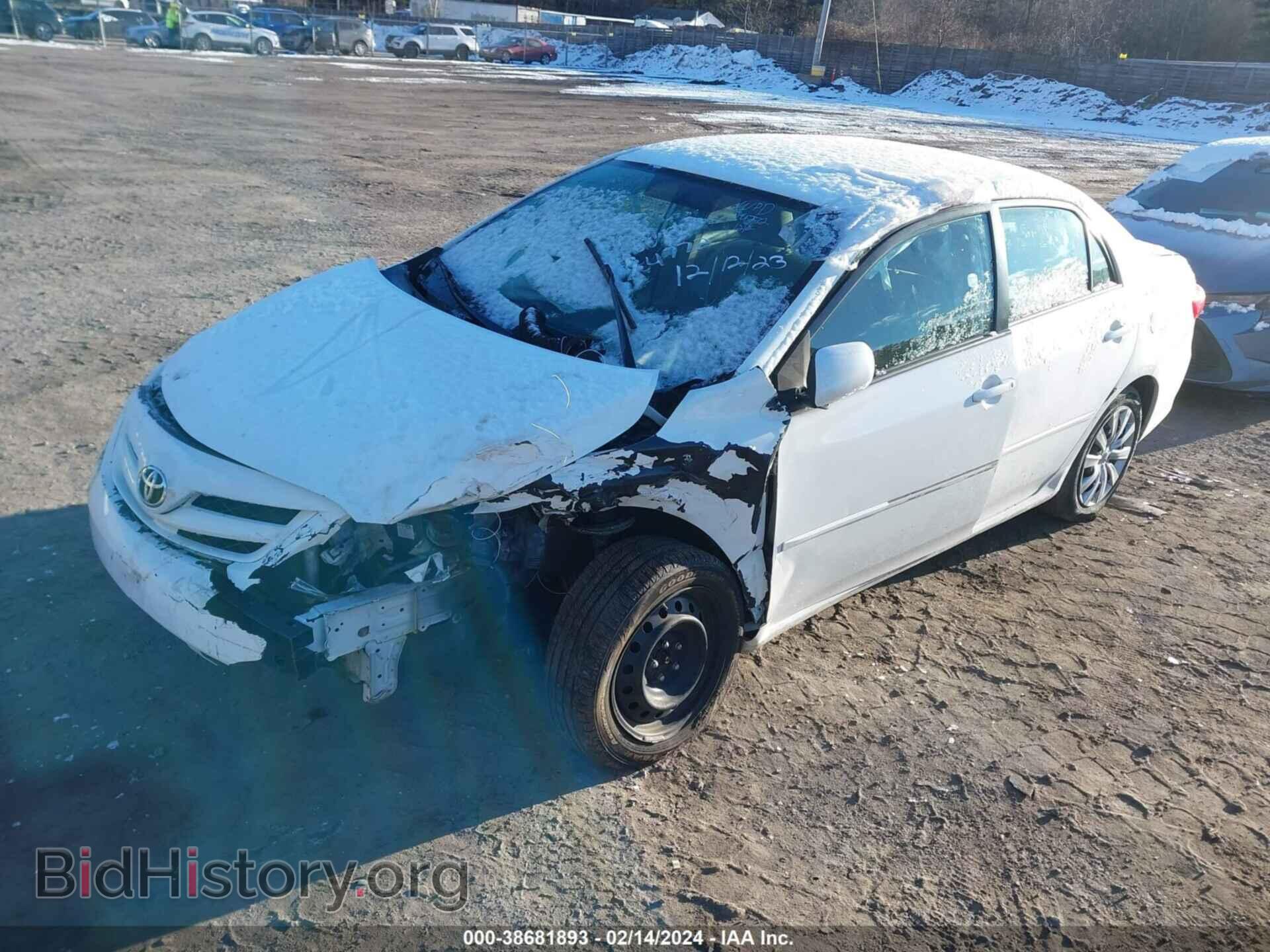 2012 TOYOTA COROLLA - VIN: 2T1BU4EE5CC856025 - Фото 2
