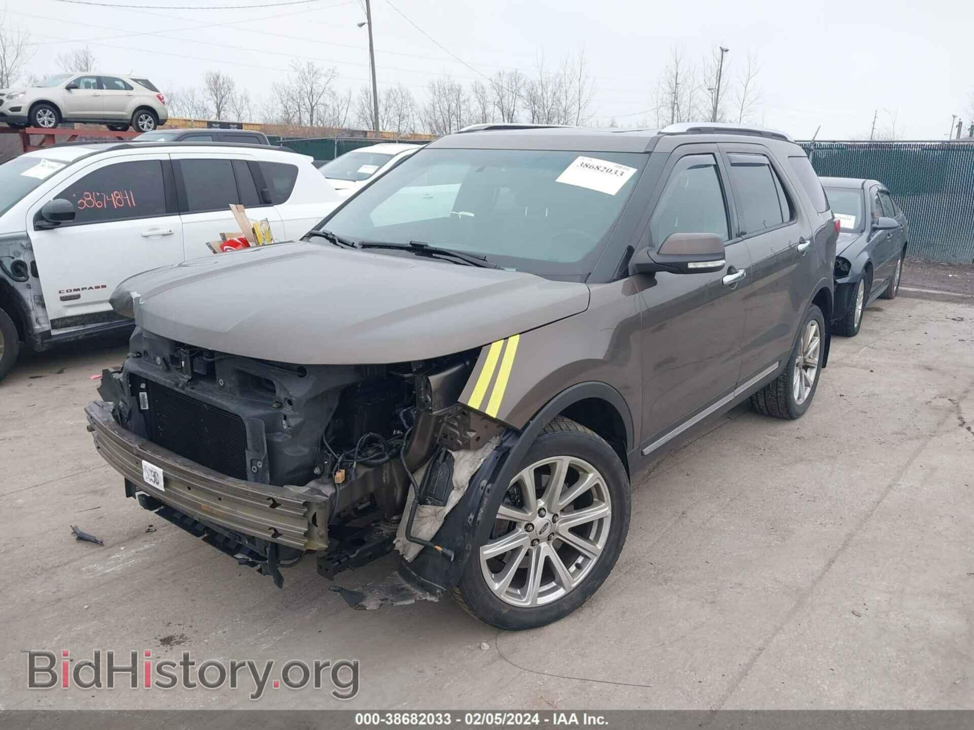 2016 FORD EXPLORER - VIN: 1FM5K8F83GGD15352 - Фото 2