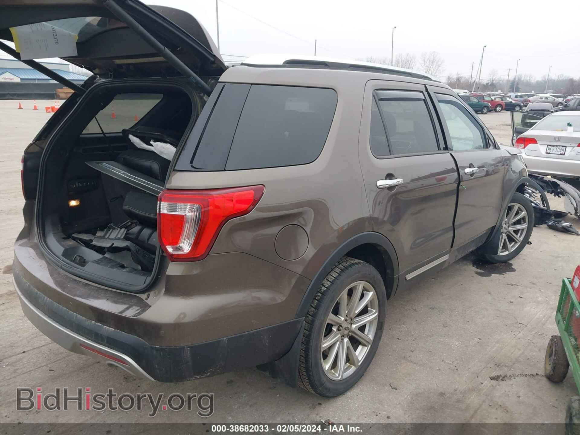 2016 FORD EXPLORER - VIN: 1FM5K8F83GGD15352 - Фото 4
