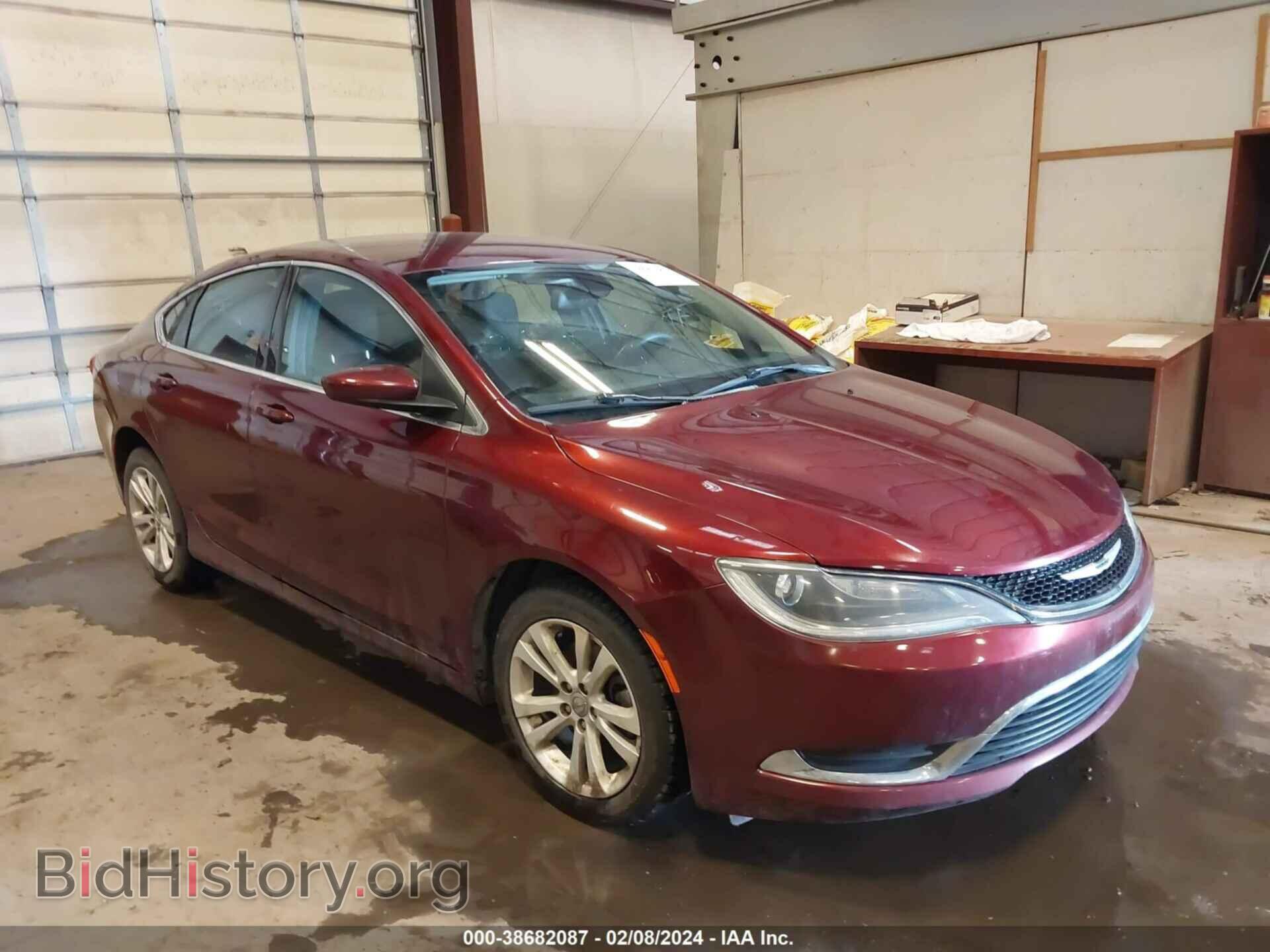 Фотография 1C3CCCAB2FN702052 - CHRYSLER 200 2015