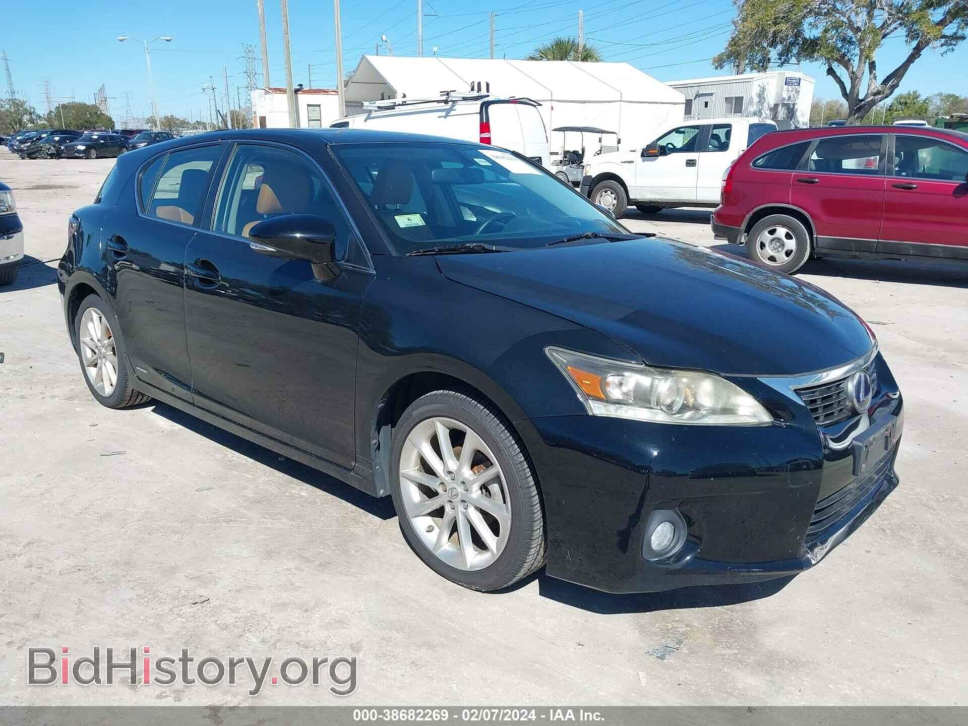 Photo JTHKD5BH9B2004602 - LEXUS CT 200H 2011