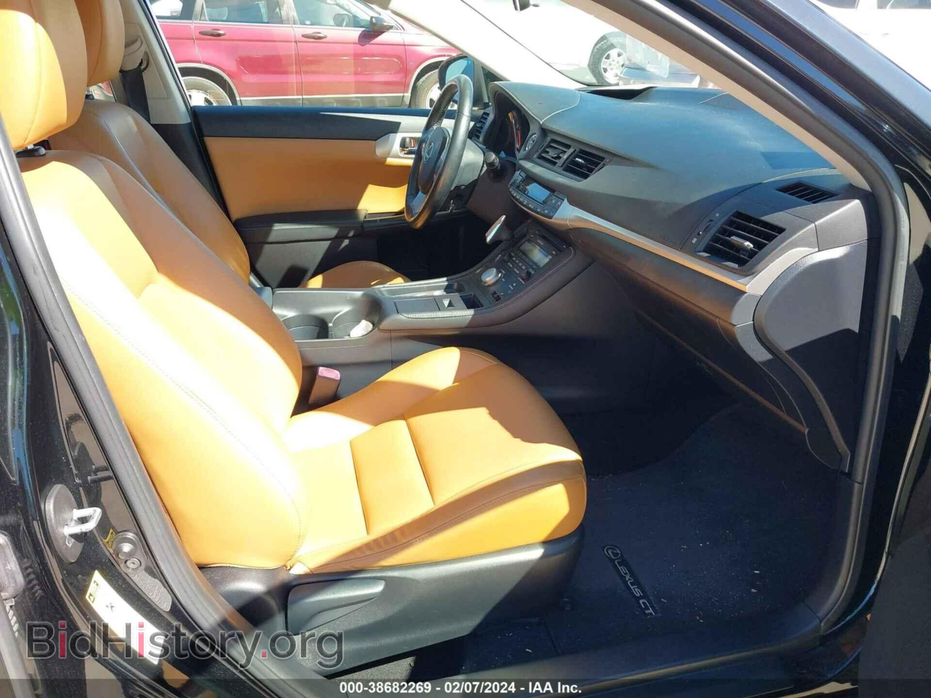 2011 LEXUS CT 200H - VIN: JTHKD5BH9B2004602 - Фото 5