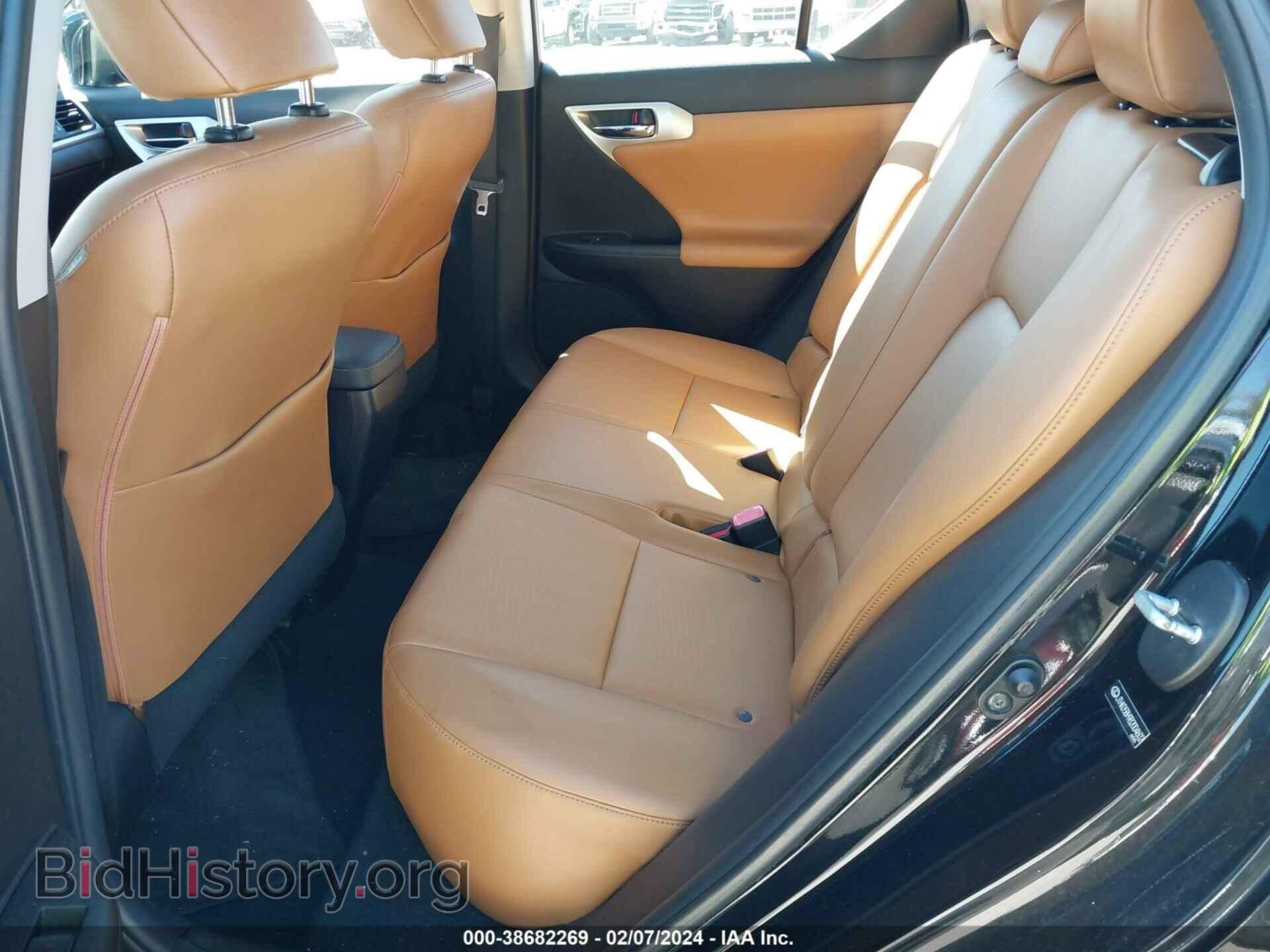 2011 LEXUS CT 200H - VIN: JTHKD5BH9B2004602 - Фото 8