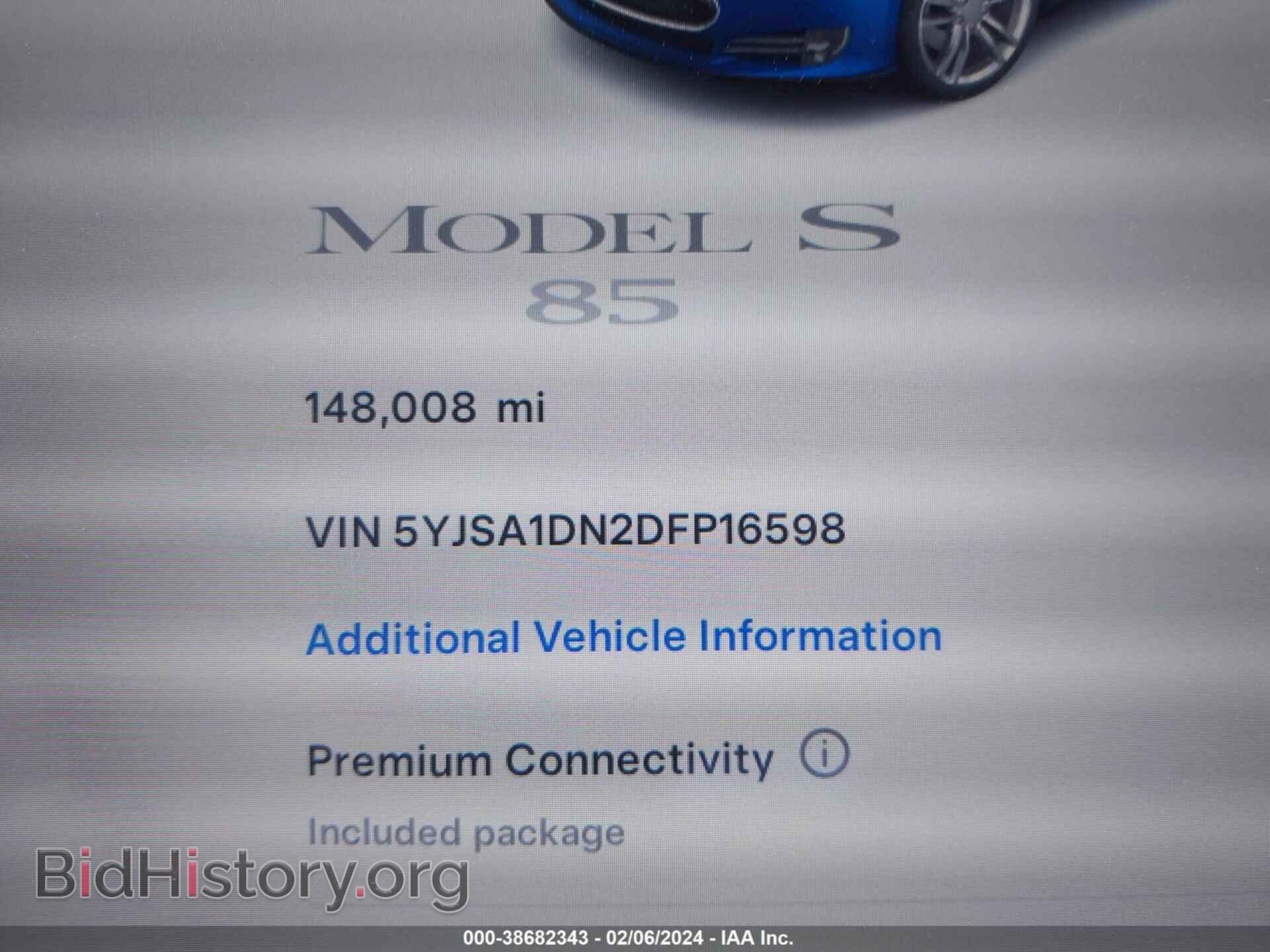 2013 TESLA MODEL S - VIN: 5YJSA1DN2DFP16598 - Photo 16