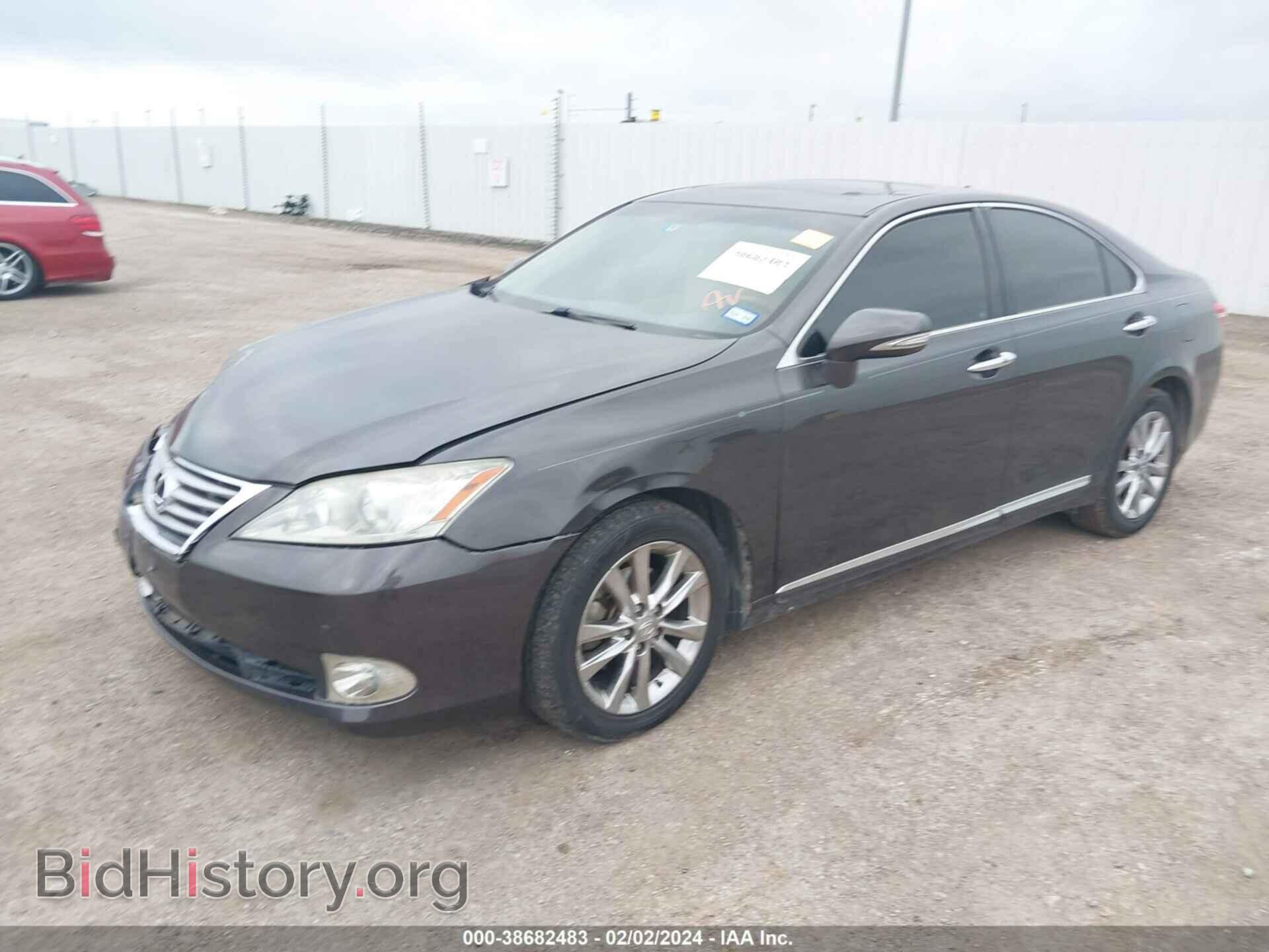2012 LEXUS ES 350 - VIN: JTHBK1EG7C2493343 - Фото 2