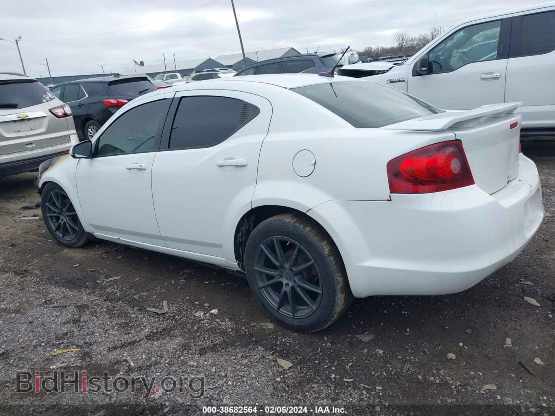 2012 DODGE AVENGER - VIN: 1C3CDZCB6CN211654 - Фото 3