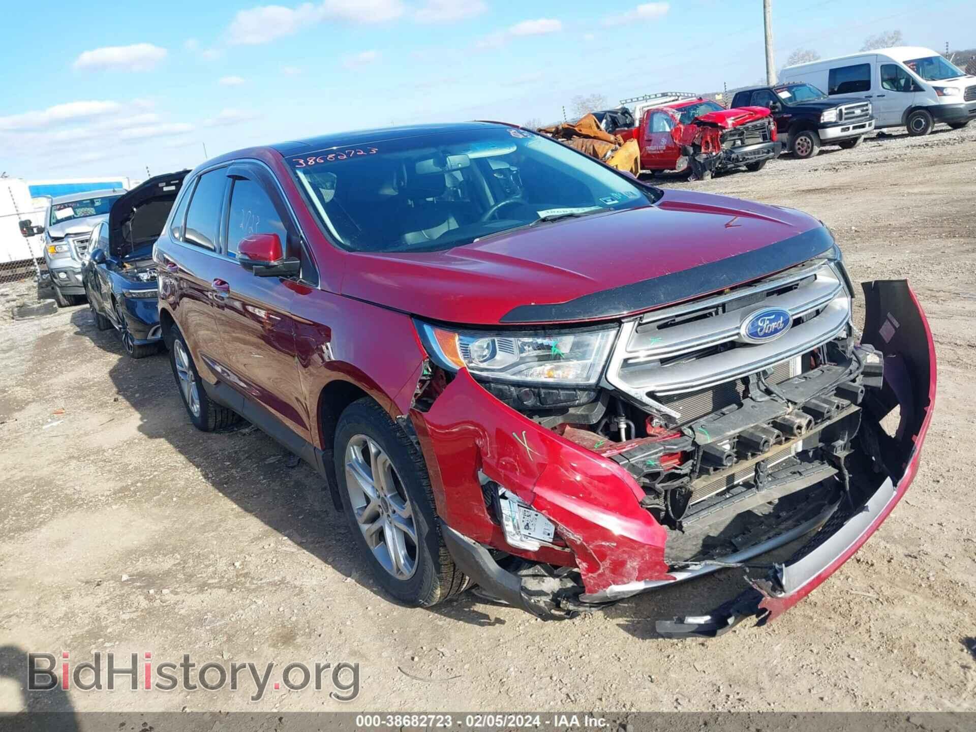Photo 2FMPK4K85GBB76484 - FORD EDGE 2016