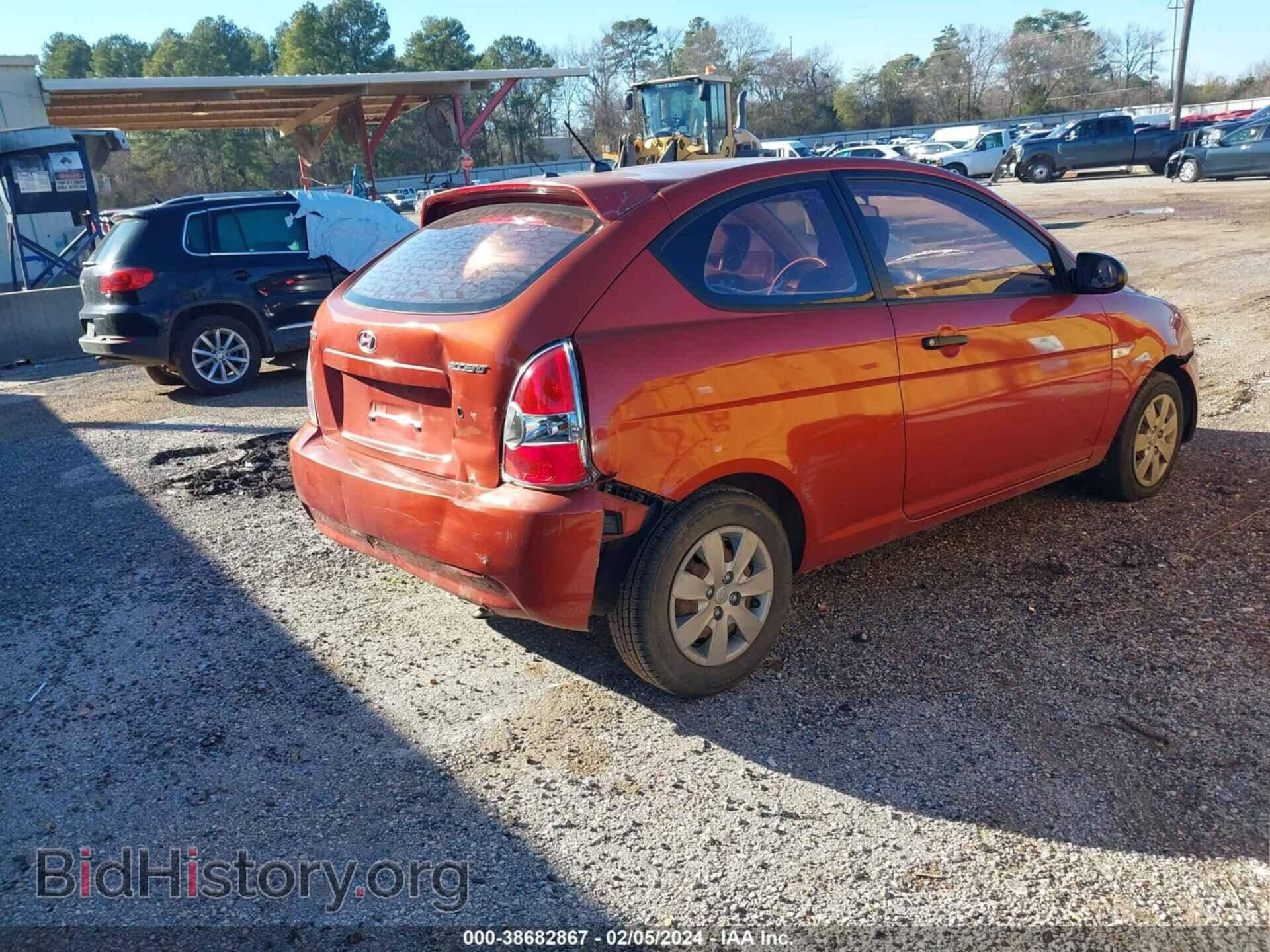2008 HYUNDAI ACCENT - VIN: KMHCM36C38U095996 - Фото 4