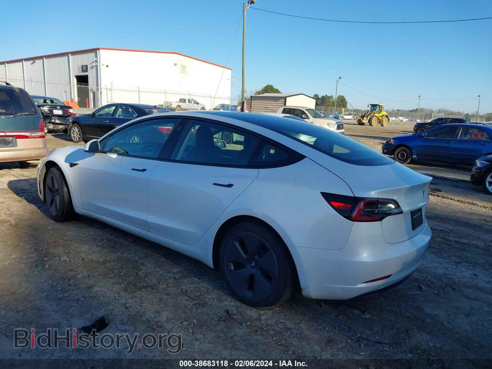 2022 TESLA MODEL 3 - VIN: 5YJ3E1EB5NF341417 - Фото 3