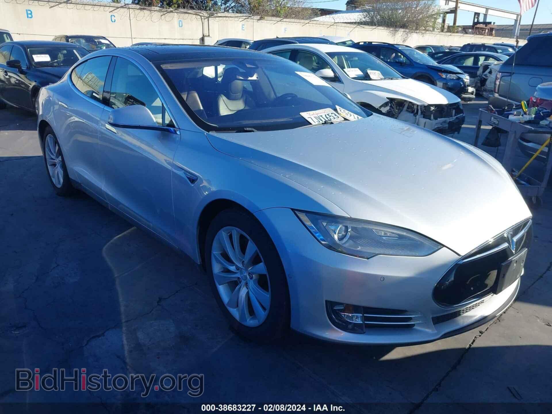 Photo 5YJSA1H14EFP53810 - TESLA MODEL S 2014