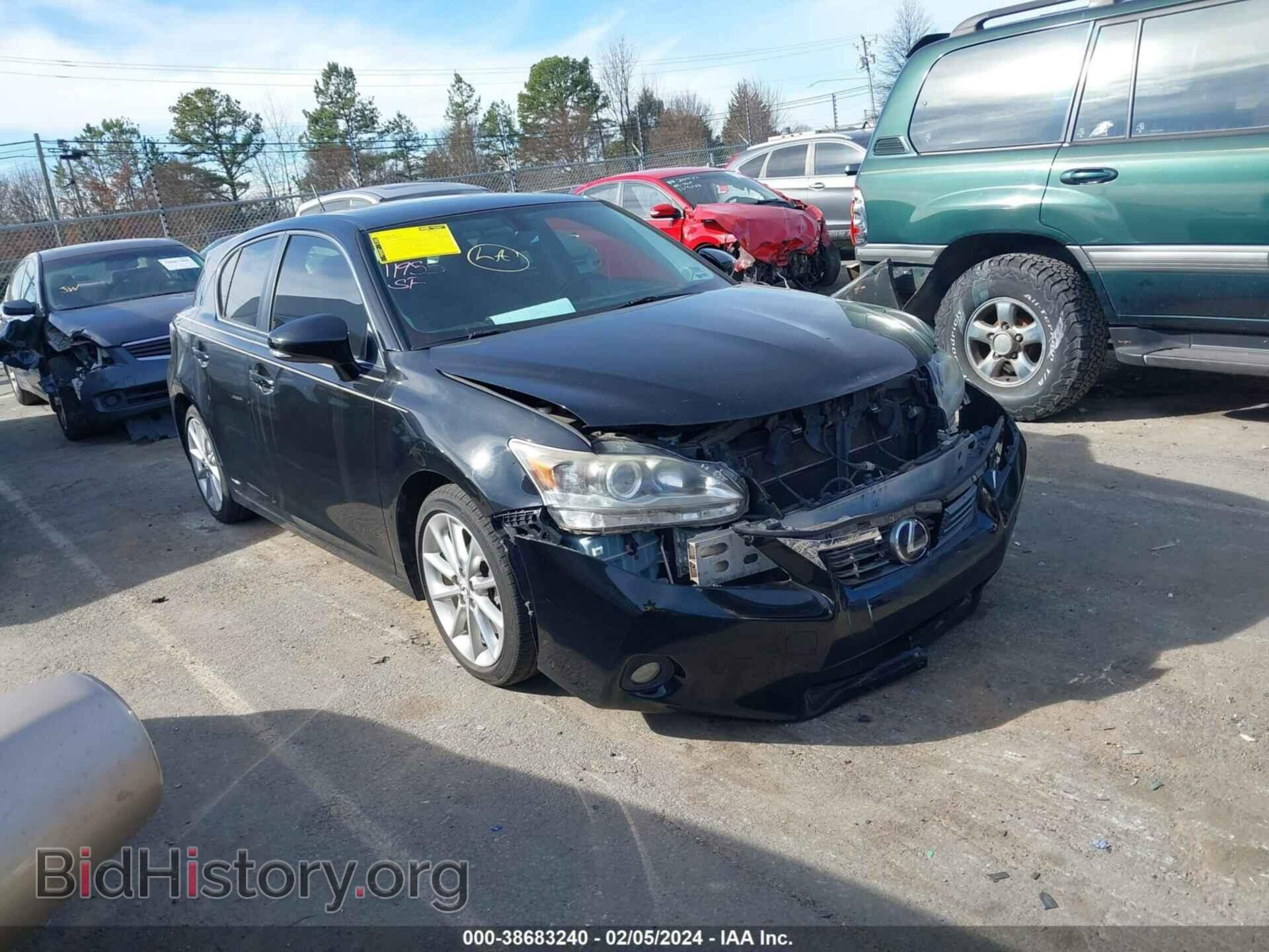 Photo JTHKD5BH2C2119575 - LEXUS CT 200H 2012