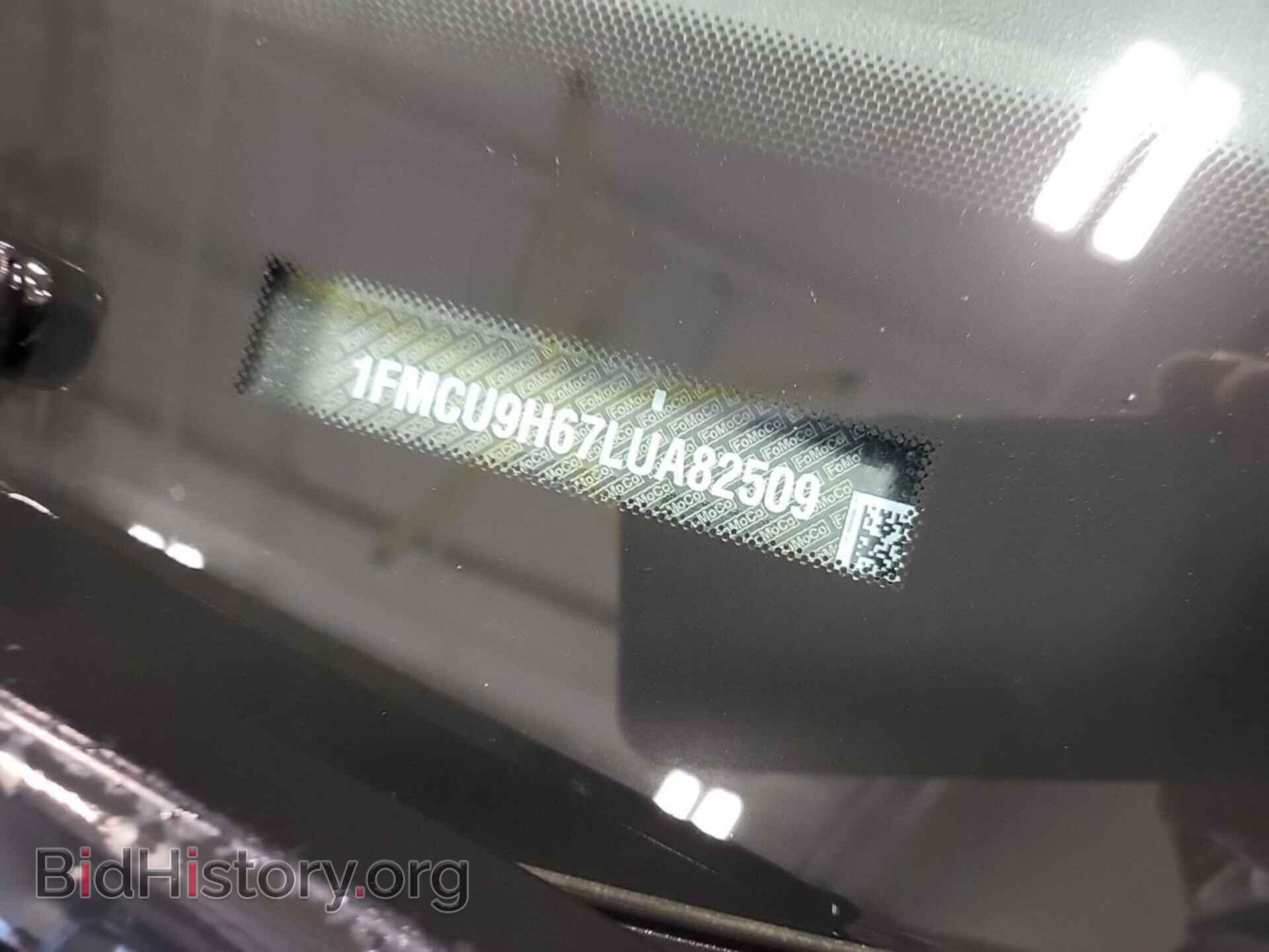 2020 FORD ESCAPE - VIN: 1FMCU9H67LUA82509 - Фото 7