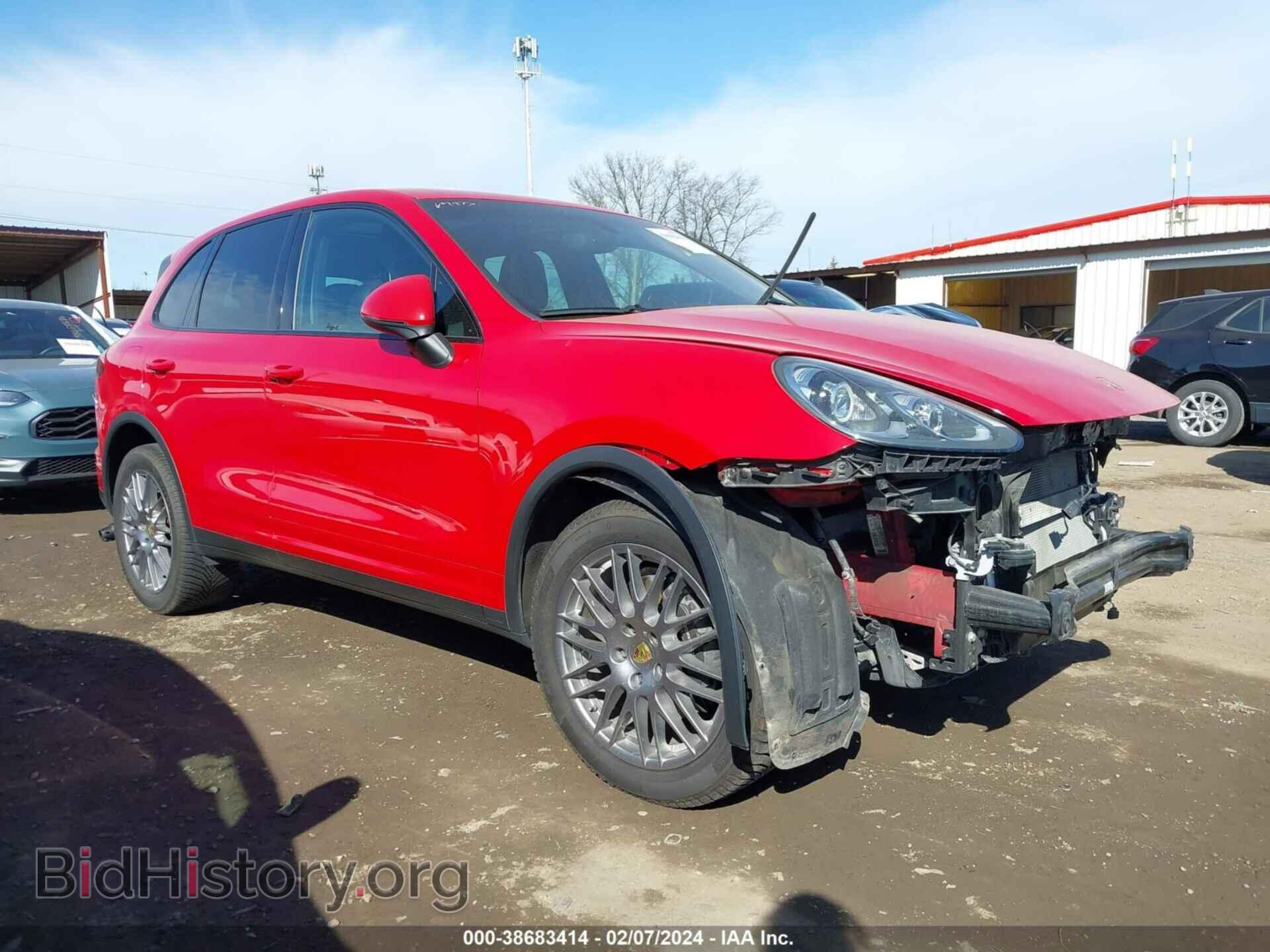 Фотография WP1AA2A21JKA04625 - PORSCHE CAYENNE 2018