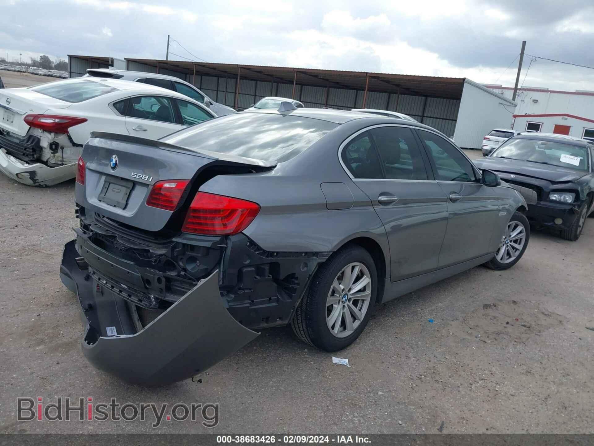 2015 BMW 528I - VIN: WBA5A5C56FD520564 - Фото 4