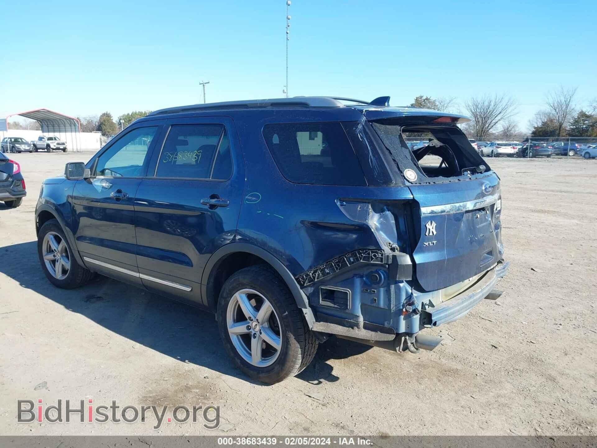 2017 FORD EXPLORER - VIN: 1FM5K8D84HGD00461 - Фото 3