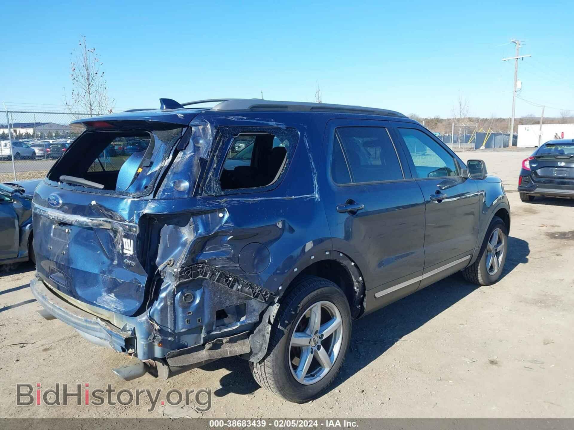 2017 FORD EXPLORER - VIN: 1FM5K8D84HGD00461 - Фото 4
