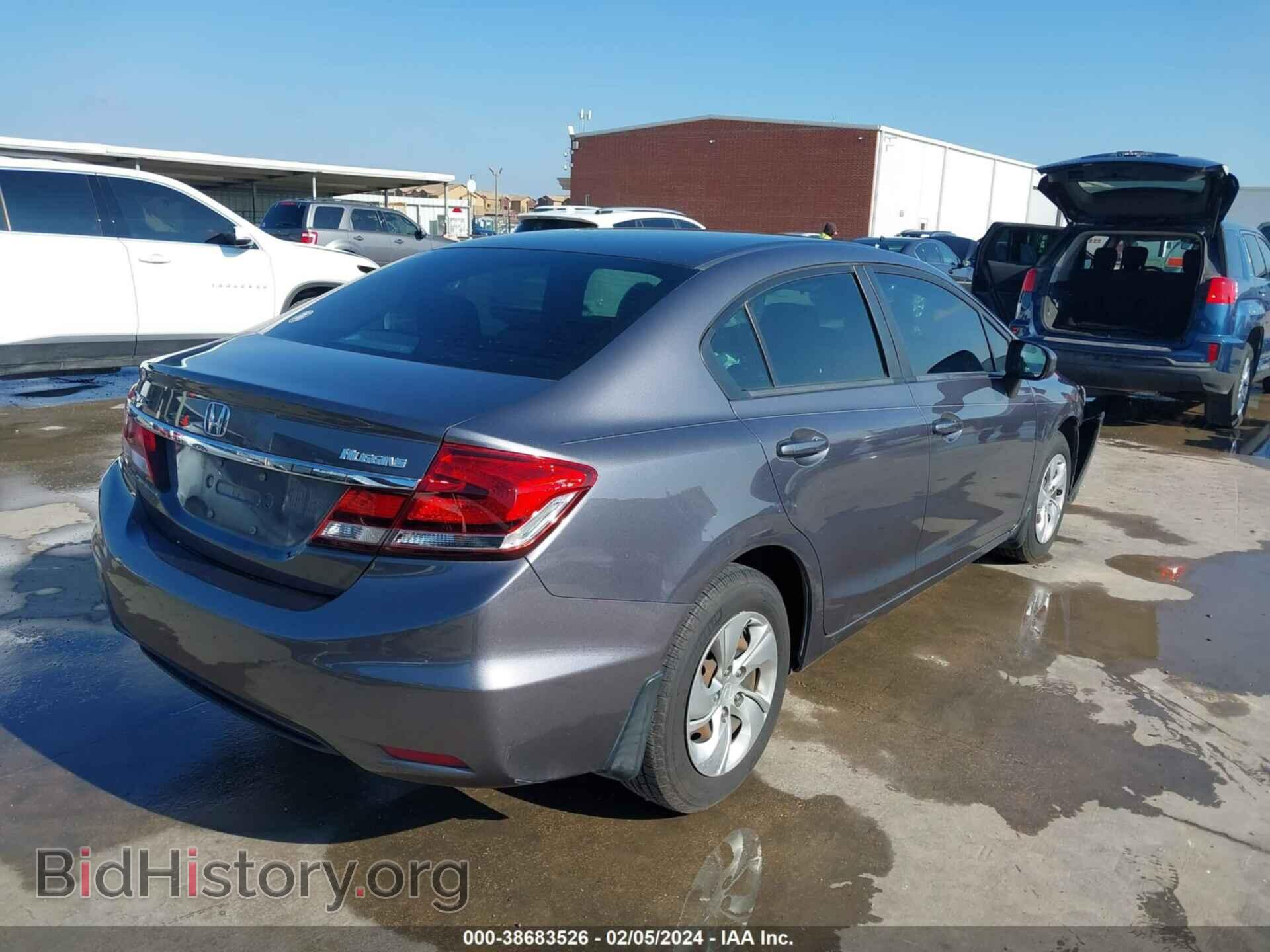 2015 HONDA CIVIC - VIN: 19XFB2F58FE096866 - Фото 4