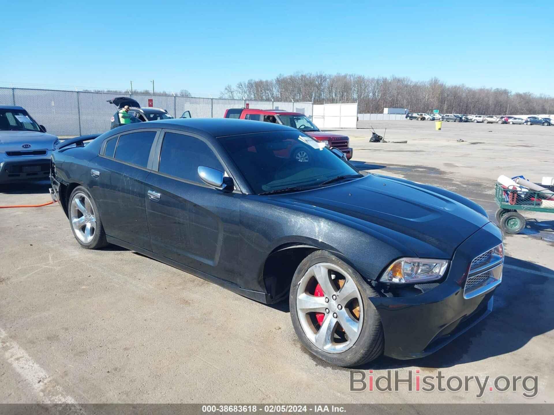 Photo 2C3CDXHG7DH669805 - DODGE CHARGER 2013