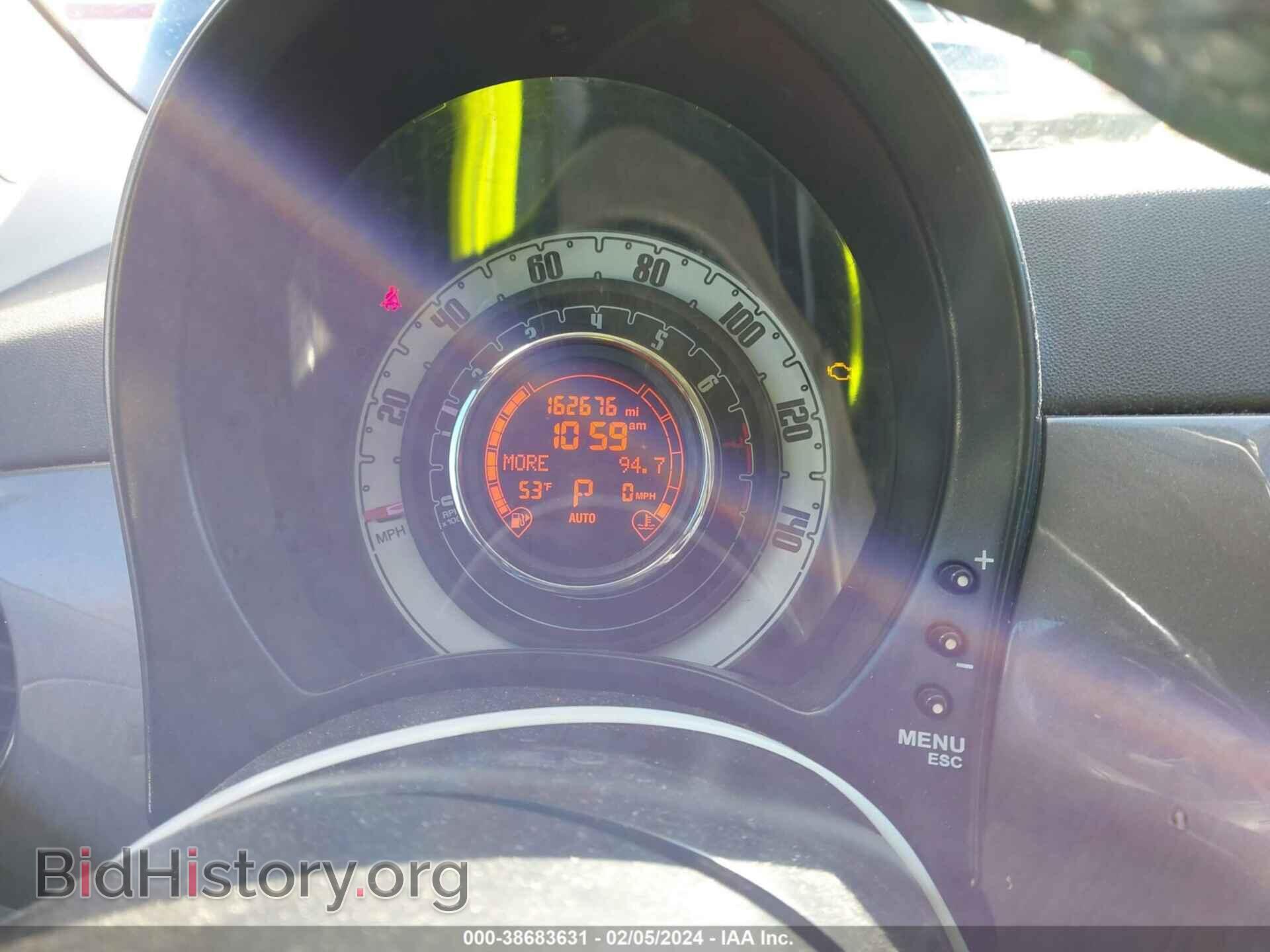 2012 FIAT 500 - VIN: 3C3CFFAR1CT370901 - Photo 7