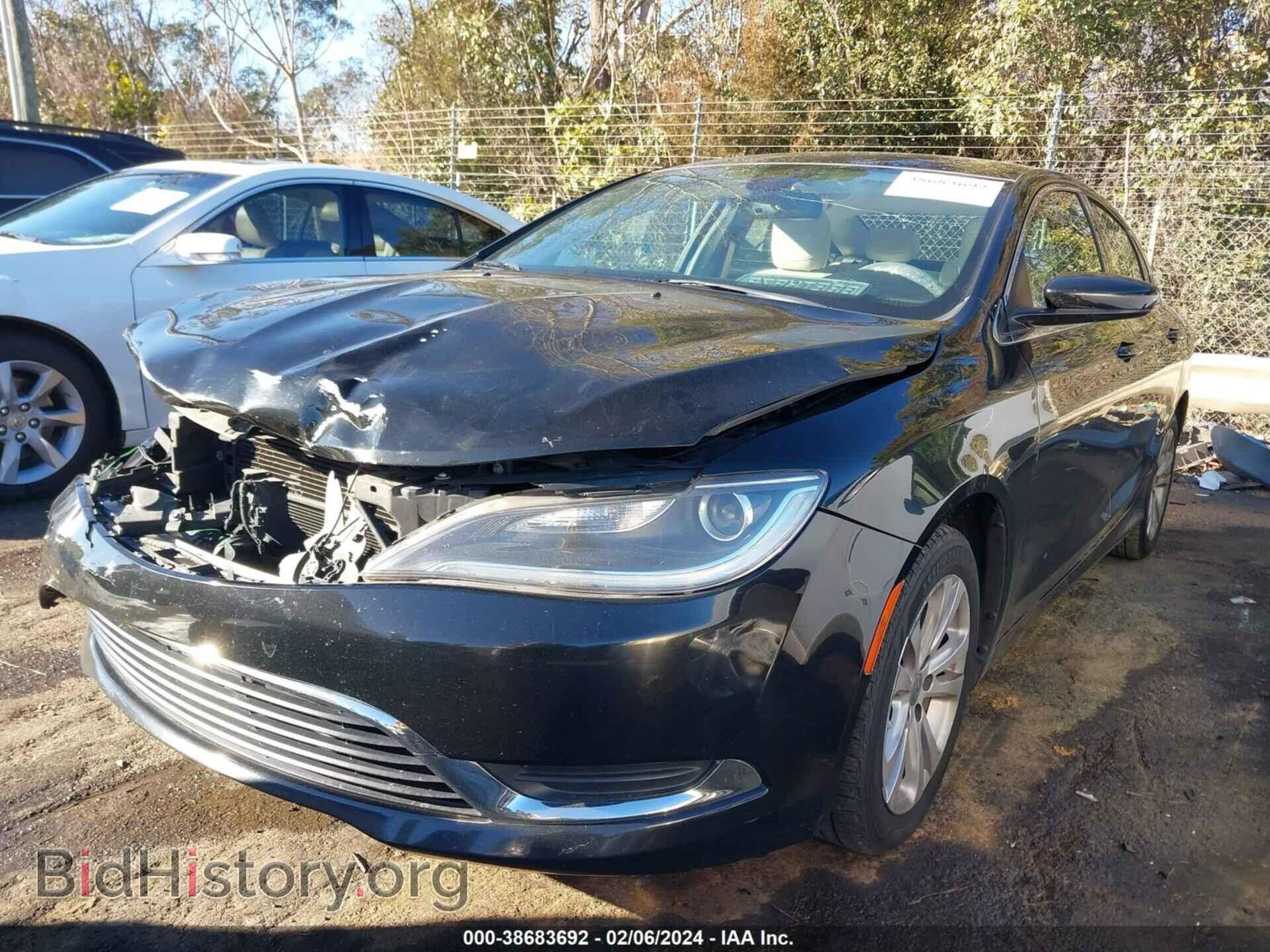 2016 CHRYSLER 200 - VIN: 1C3CCCAB6GN191057 - Фото 2