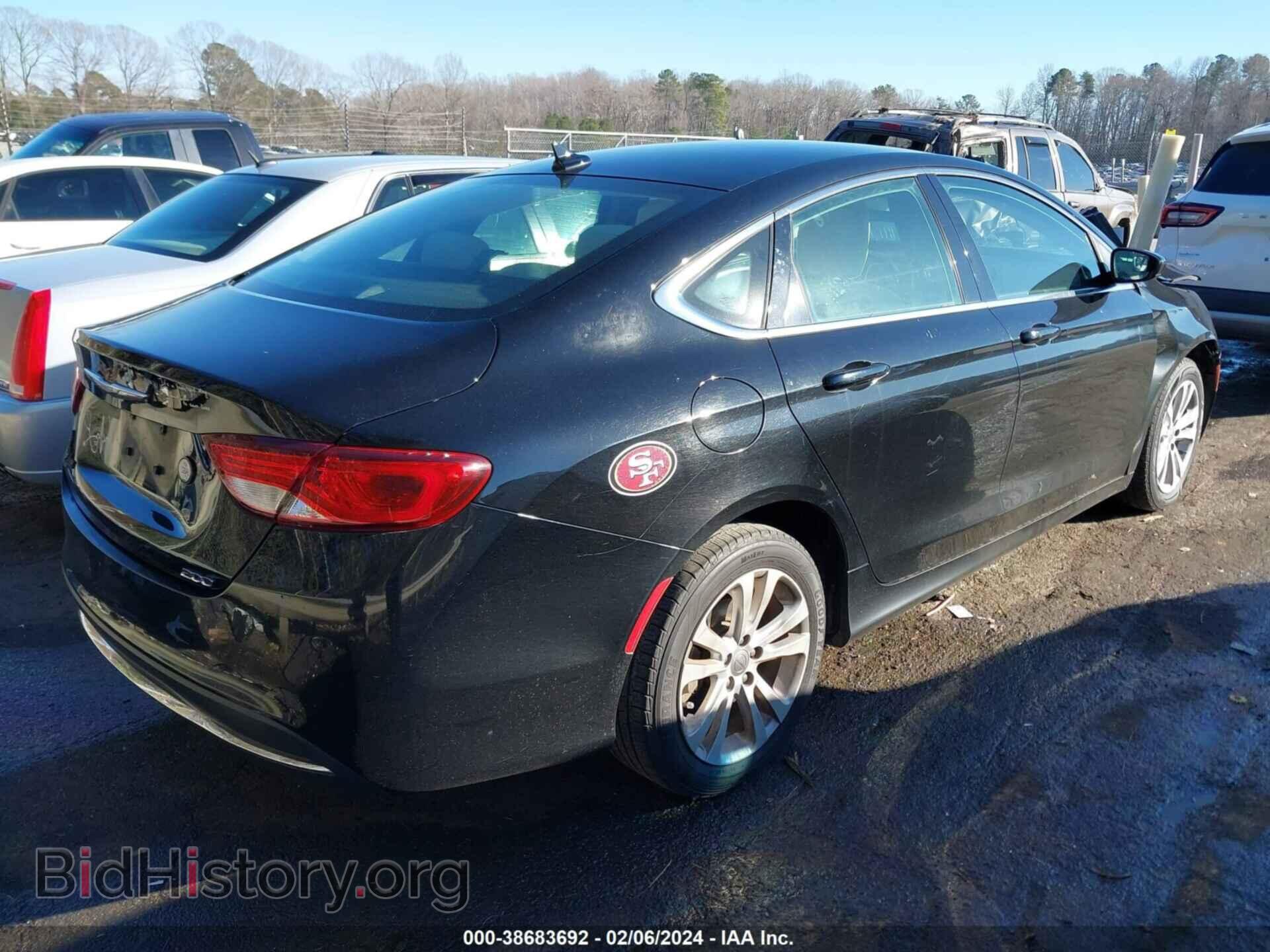2016 CHRYSLER 200 - VIN: 1C3CCCAB6GN191057 - Фото 4