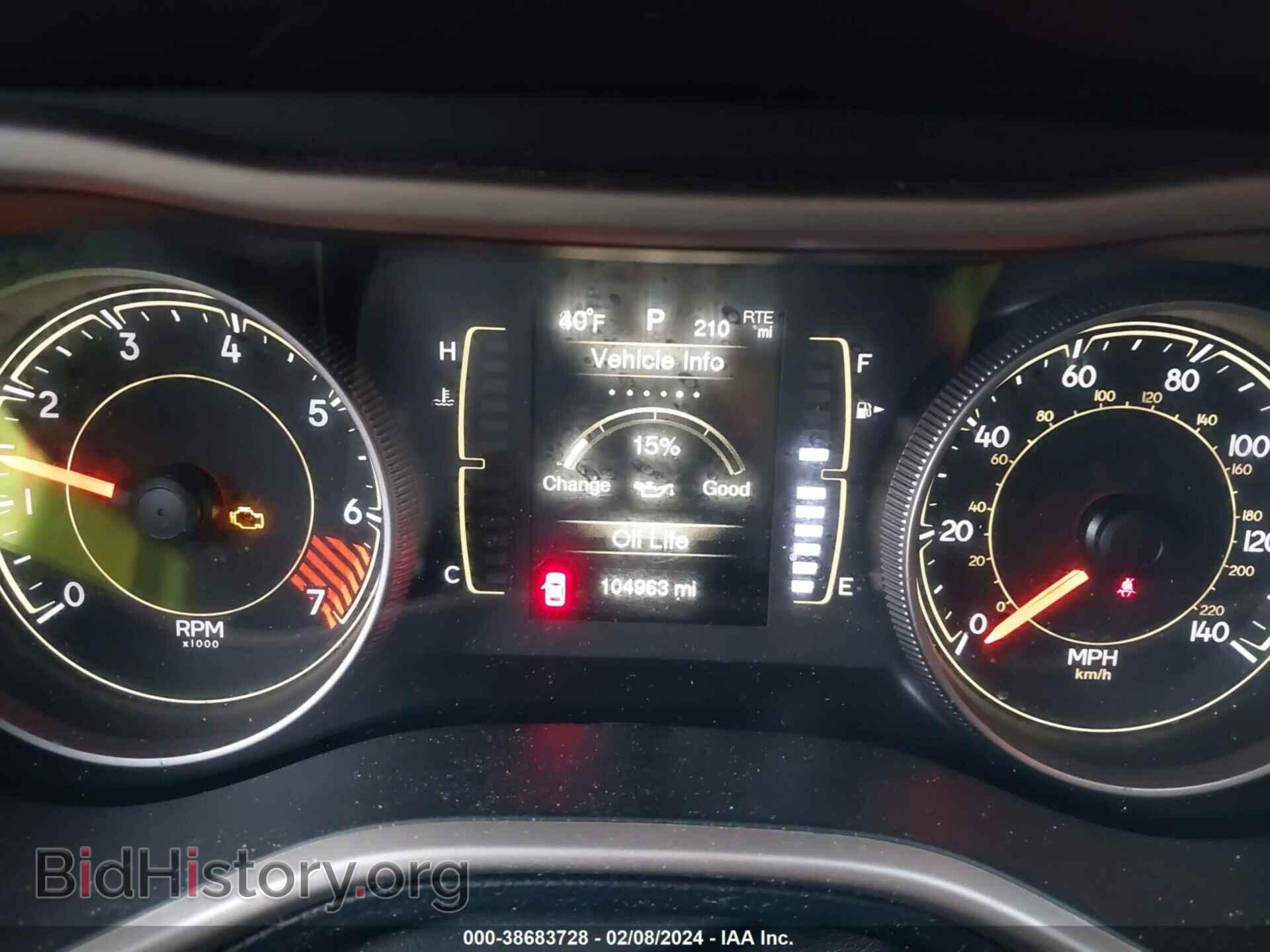 2015 JEEP CHEROKEE - VIN: 1C4PJMCB5FW653980 - Фото 7