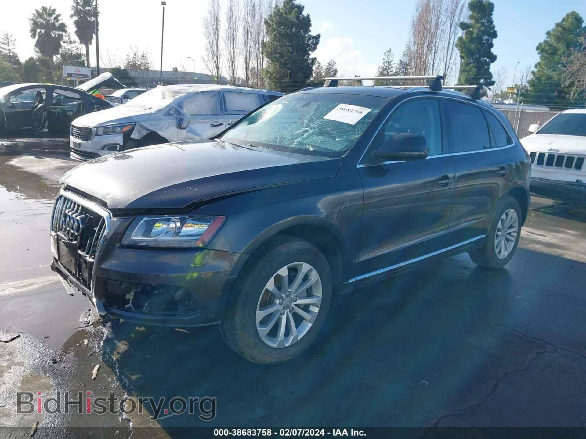 2014 AUDI Q5 - VIN: WA1CFBFP7EA080632 - Фото 2