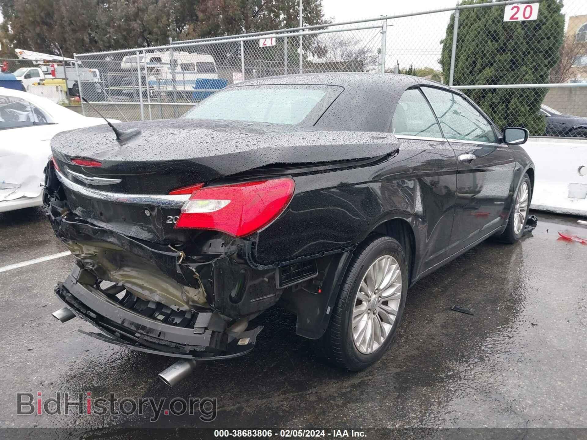2012 CHRYSLER 200 - VIN: 1C3BCBFG4CN162922 - Фото 4