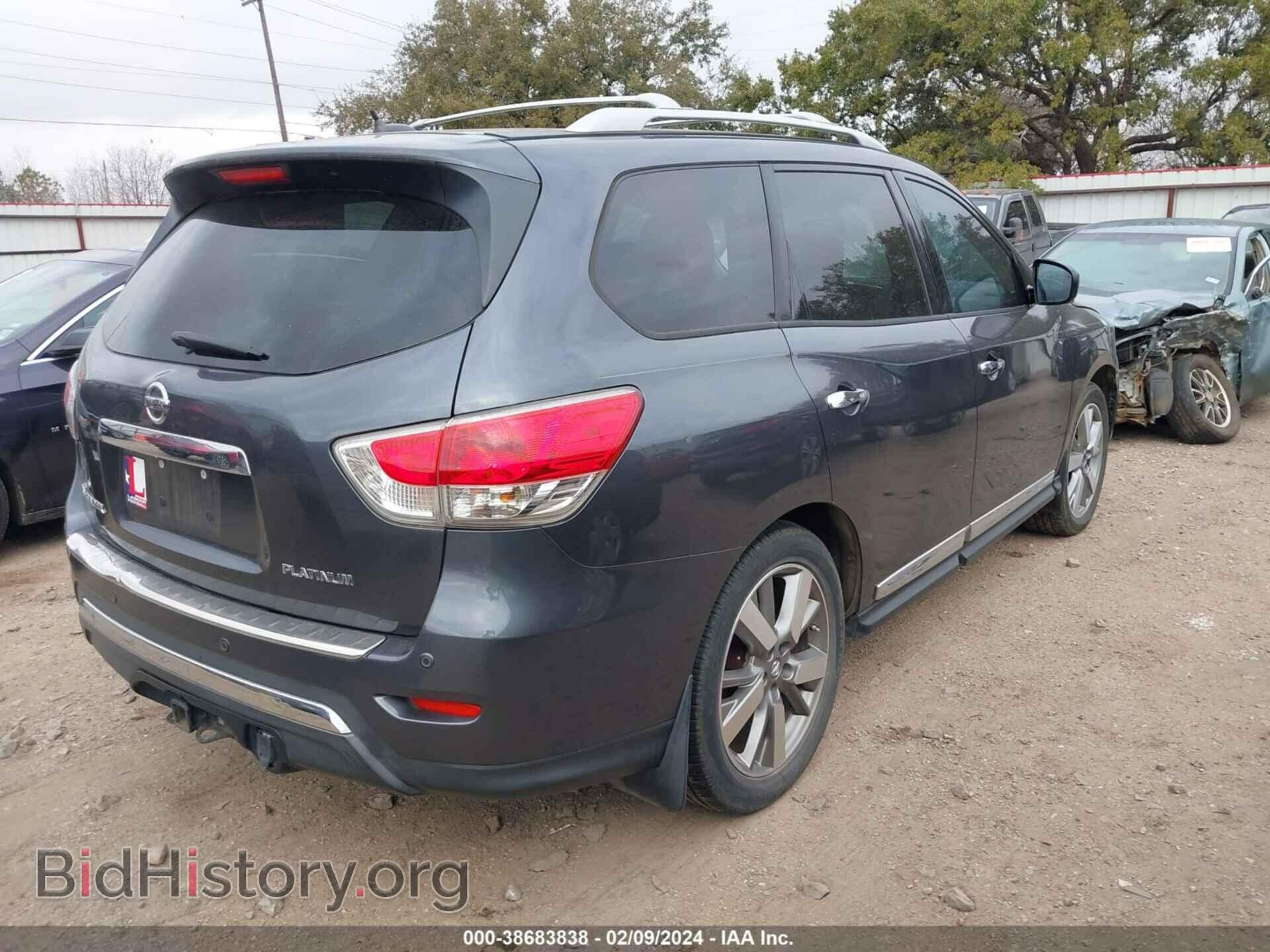 2014 NISSAN PATHFINDER - VIN: 5N1AR2MNXEC663735 - Фото 4
