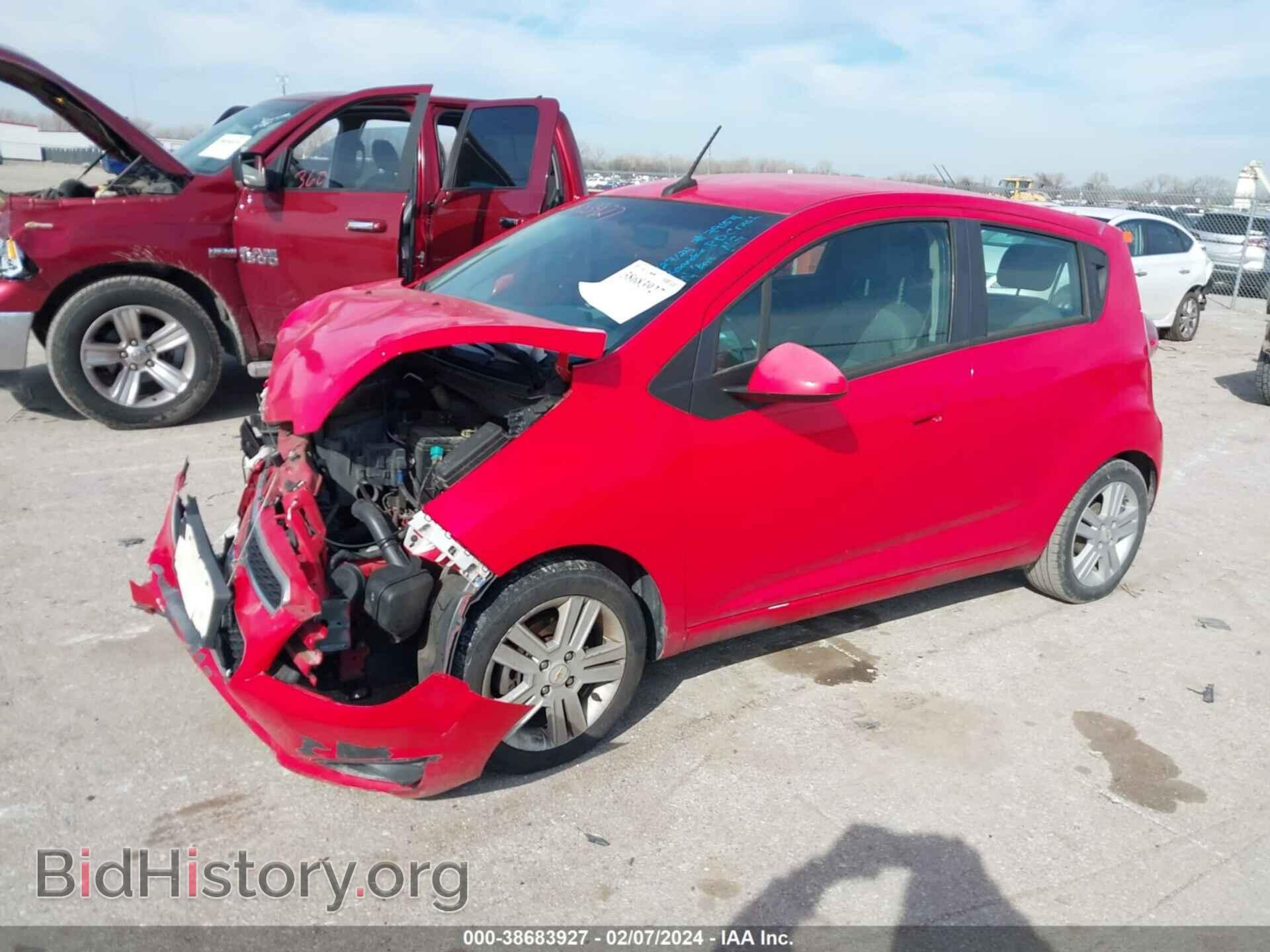 2013 CHEVROLET SPARK - VIN: KL8CD6S98DC541780 - Фото 2