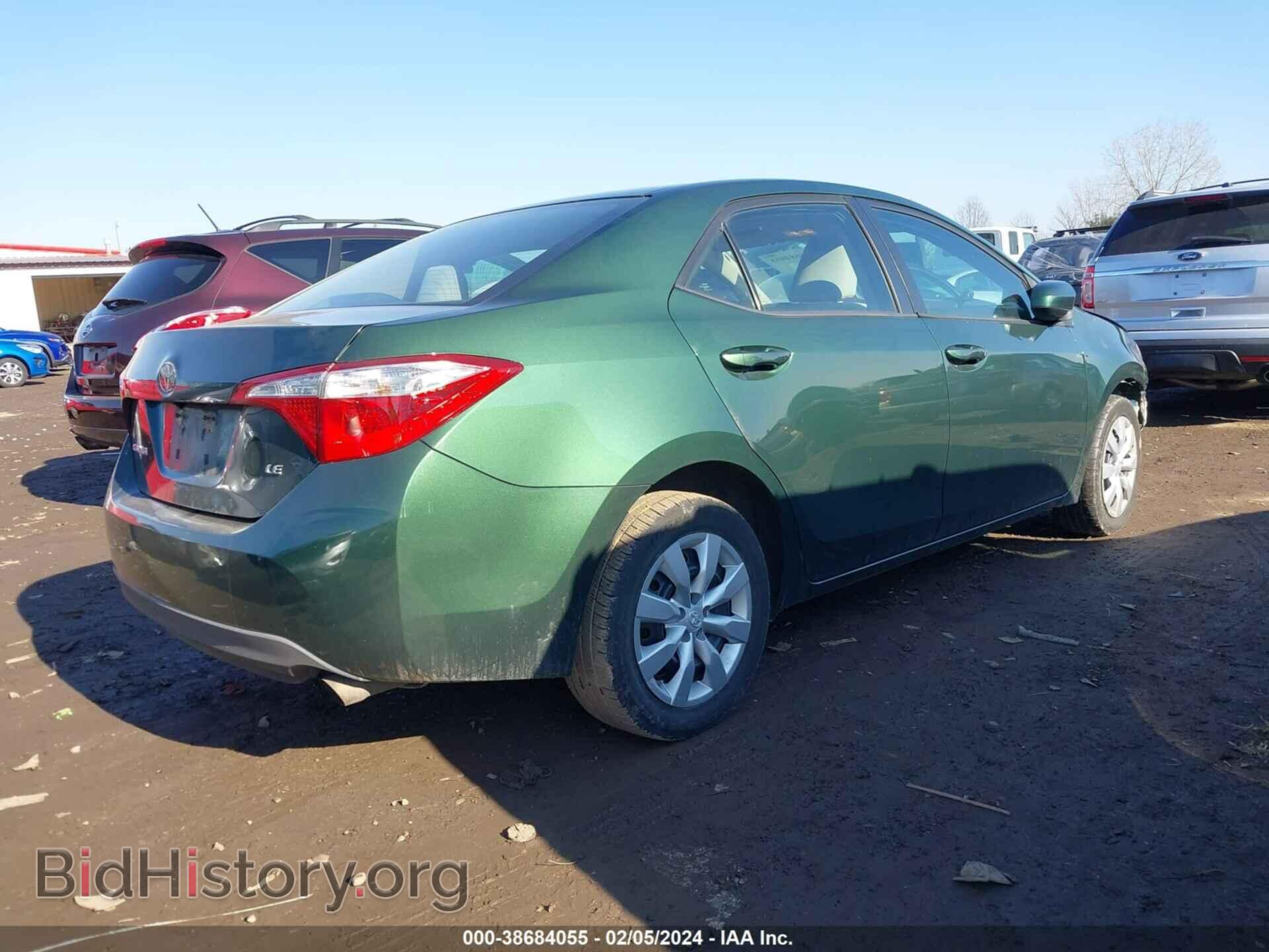2014 TOYOTA COROLLA - VIN: 2T1BURHE8EC007583 - Photo 4