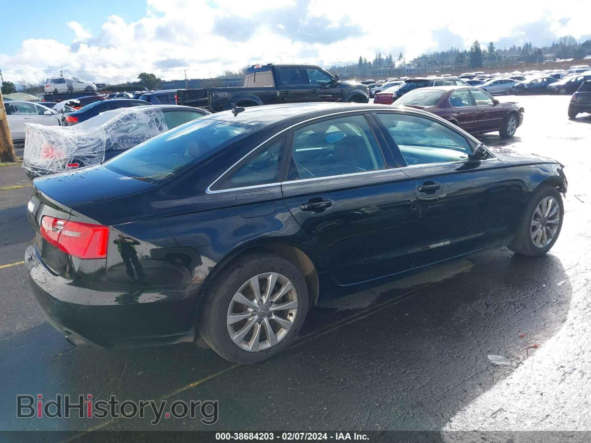 2013 AUDI A6 - VIN: WAUFFBFC6DN109476 - Фото 4