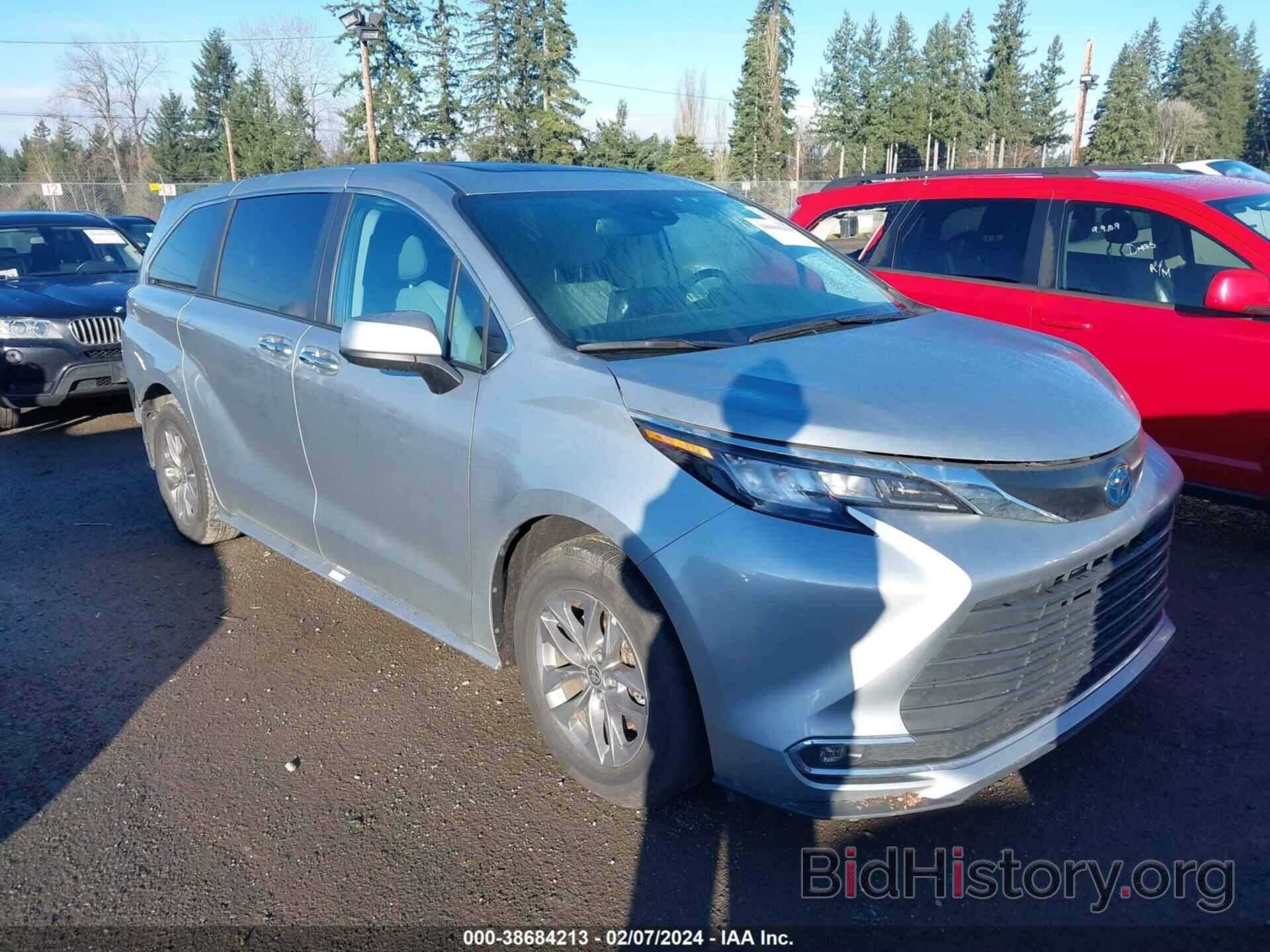 Photo 5TDYSKFC3NS069828 - TOYOTA SIENNA 2022