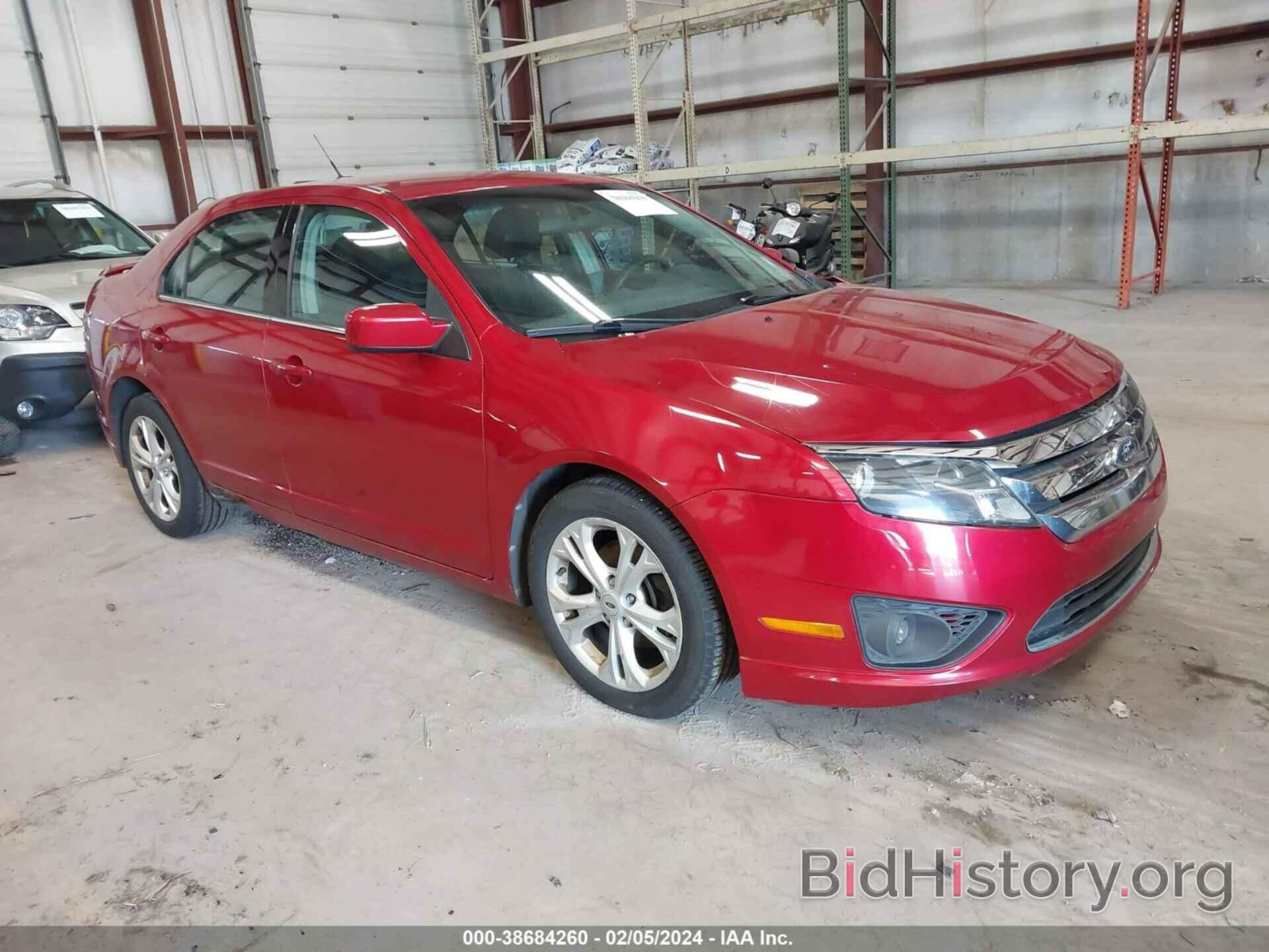 Photo 3FAHP0HA6CR175858 - FORD FUSION 2012