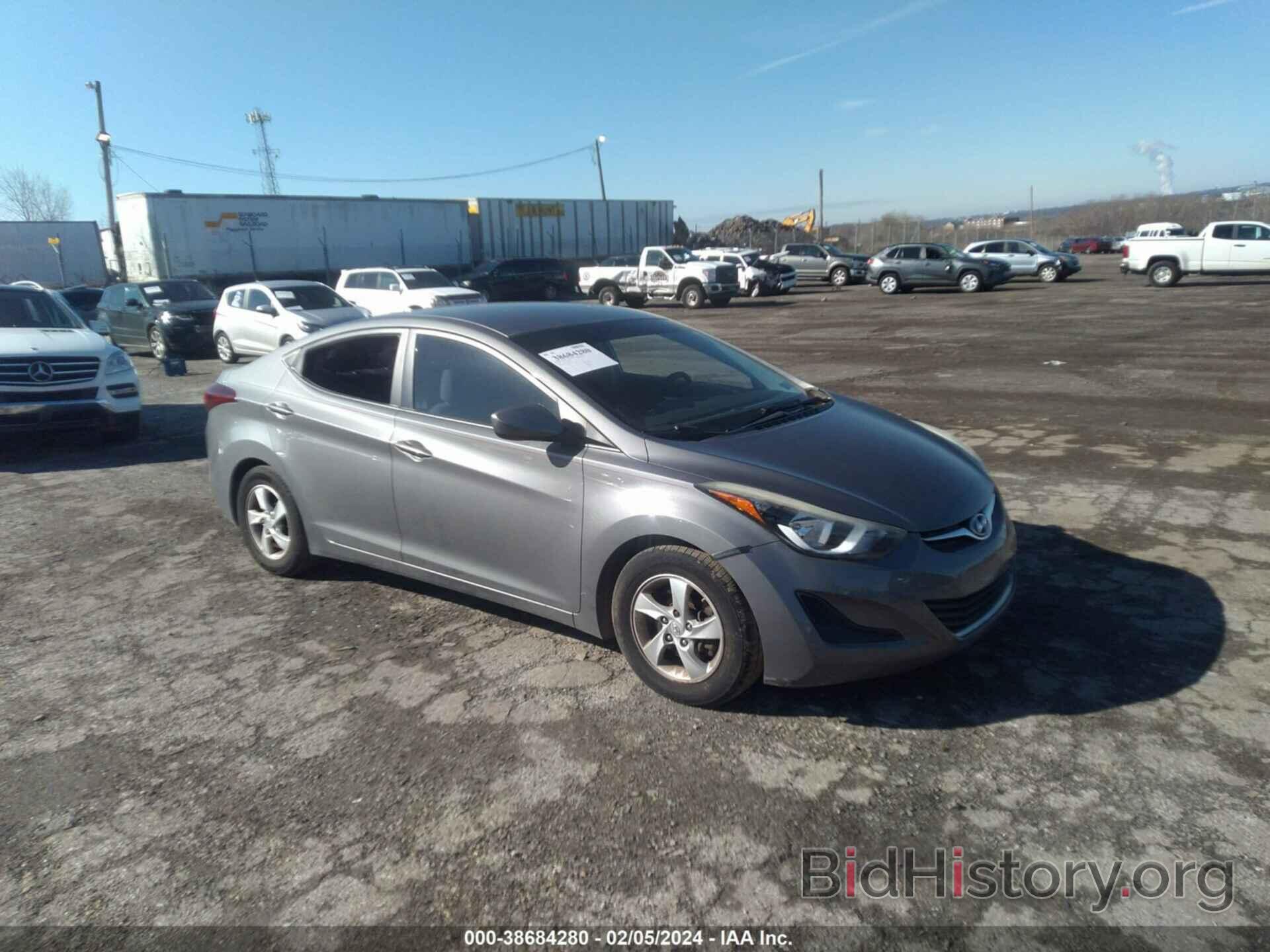 Photo 5NPDH4AE0EH470499 - HYUNDAI ELANTRA 2014