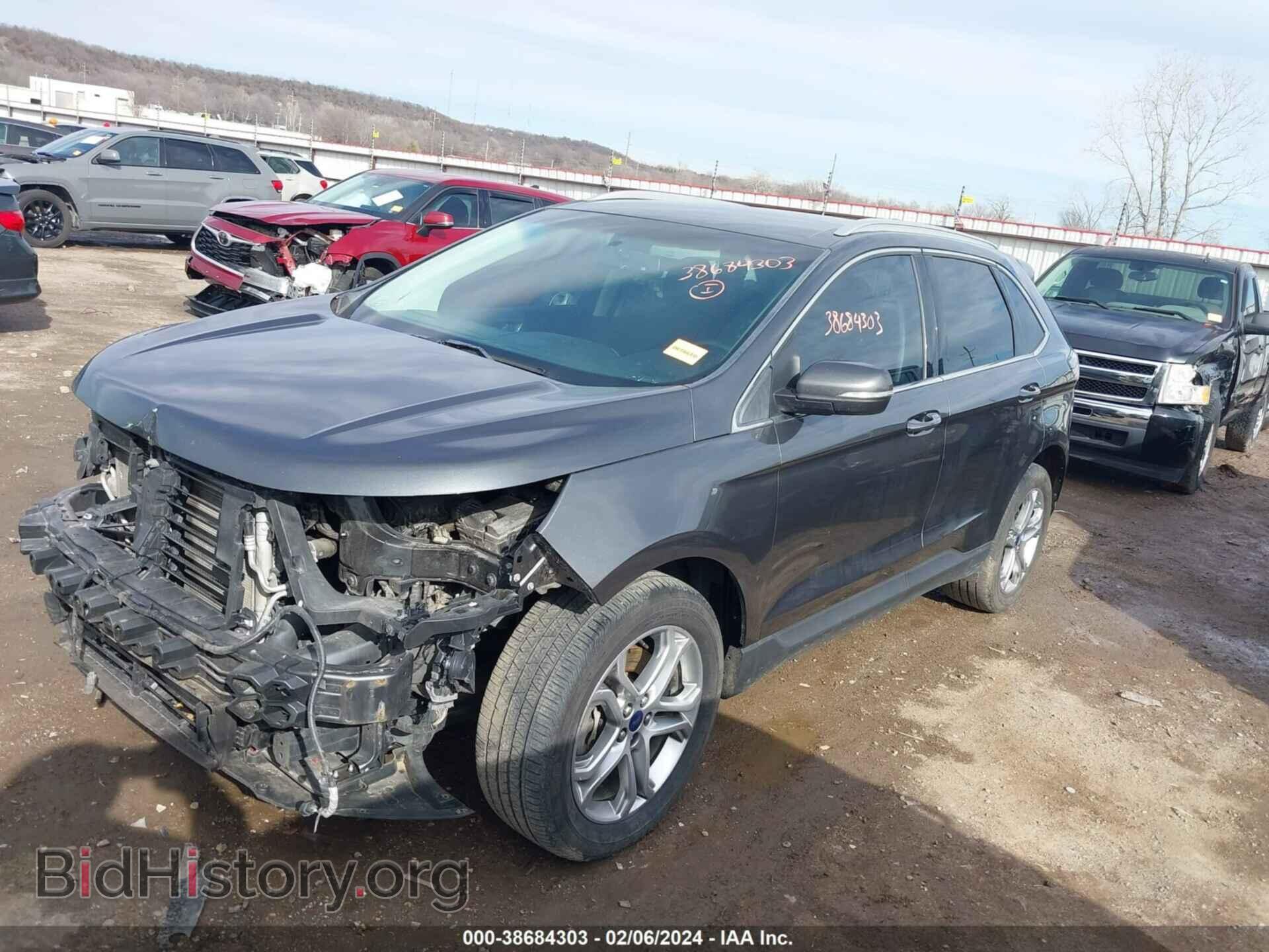 2016 FORD EDGE - VIN: 2FMPK4K92GBB43774 - Фото 2