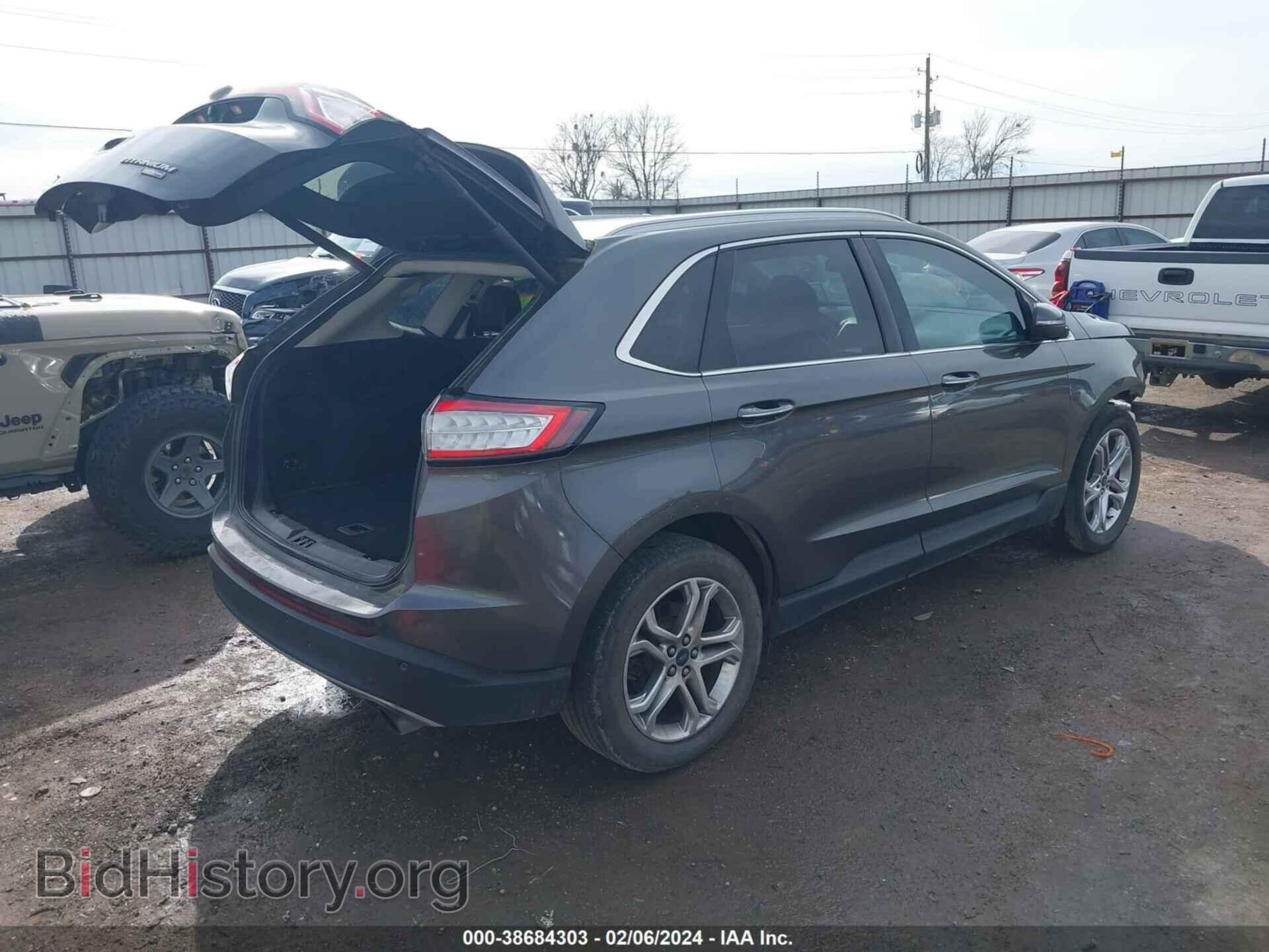 2016 FORD EDGE - VIN: 2FMPK4K92GBB43774 - Фото 4