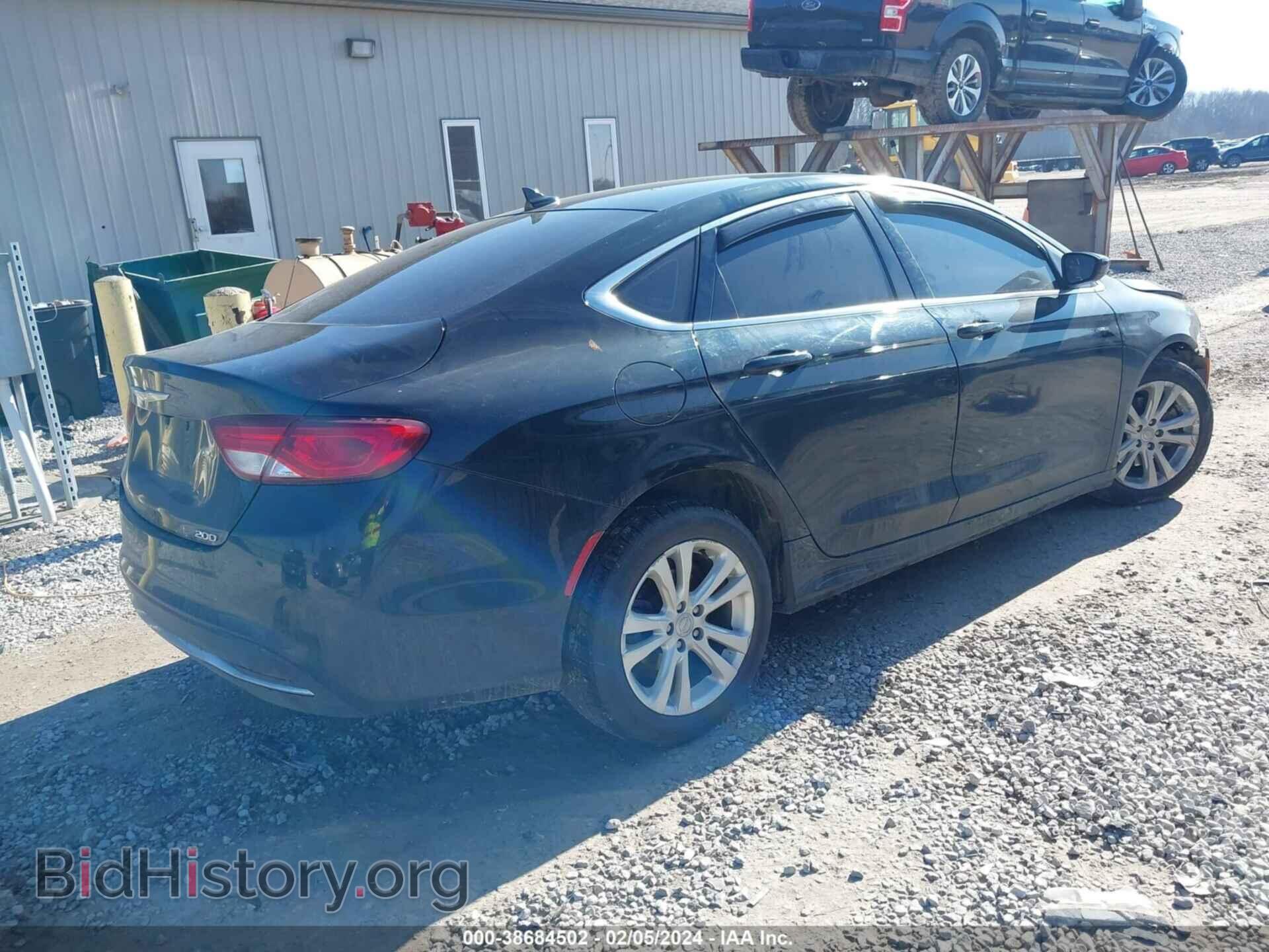 2016 CHRYSLER 200 - VIN: 1C3CCCAB6GN178499 - Фото 4