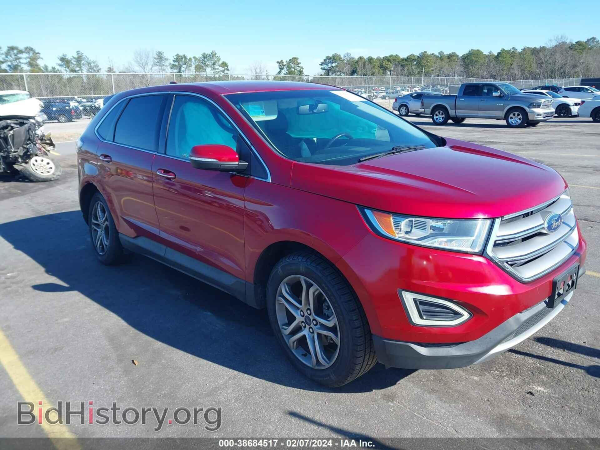 Фотография 2FMTK3K91FBB06965 - FORD EDGE 2015