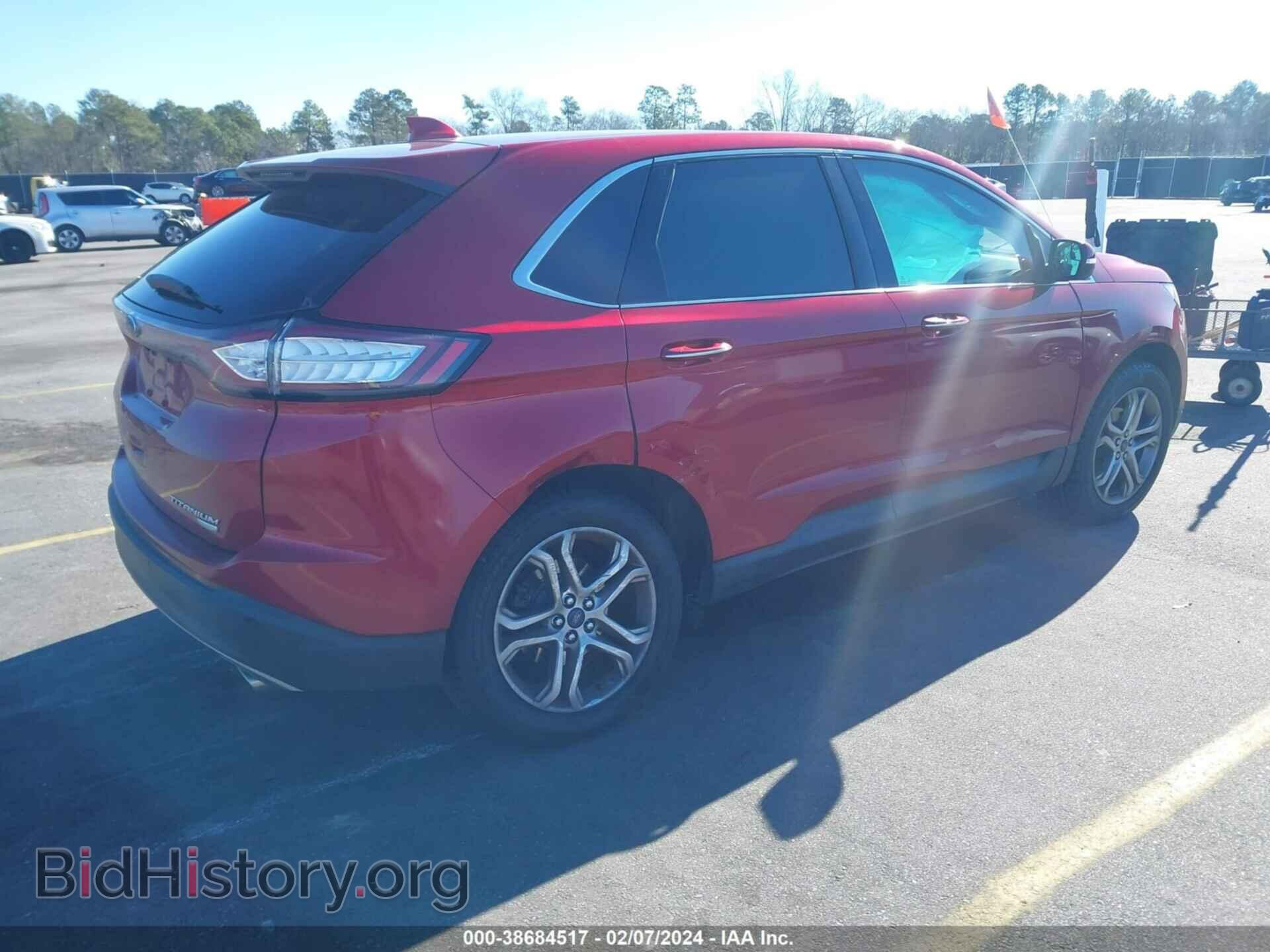 2015 FORD EDGE - VIN: 2FMTK3K91FBB06965 - Фото 4