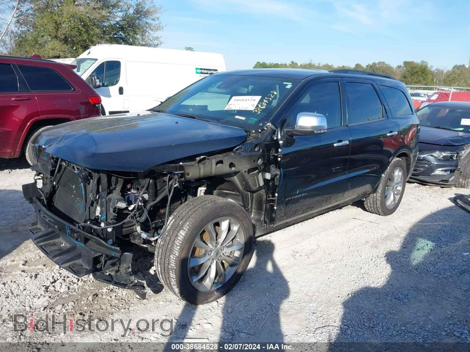 2022 DODGE DURANGO - VIN: 1C4RDHEG3NC210324 - Фото 2