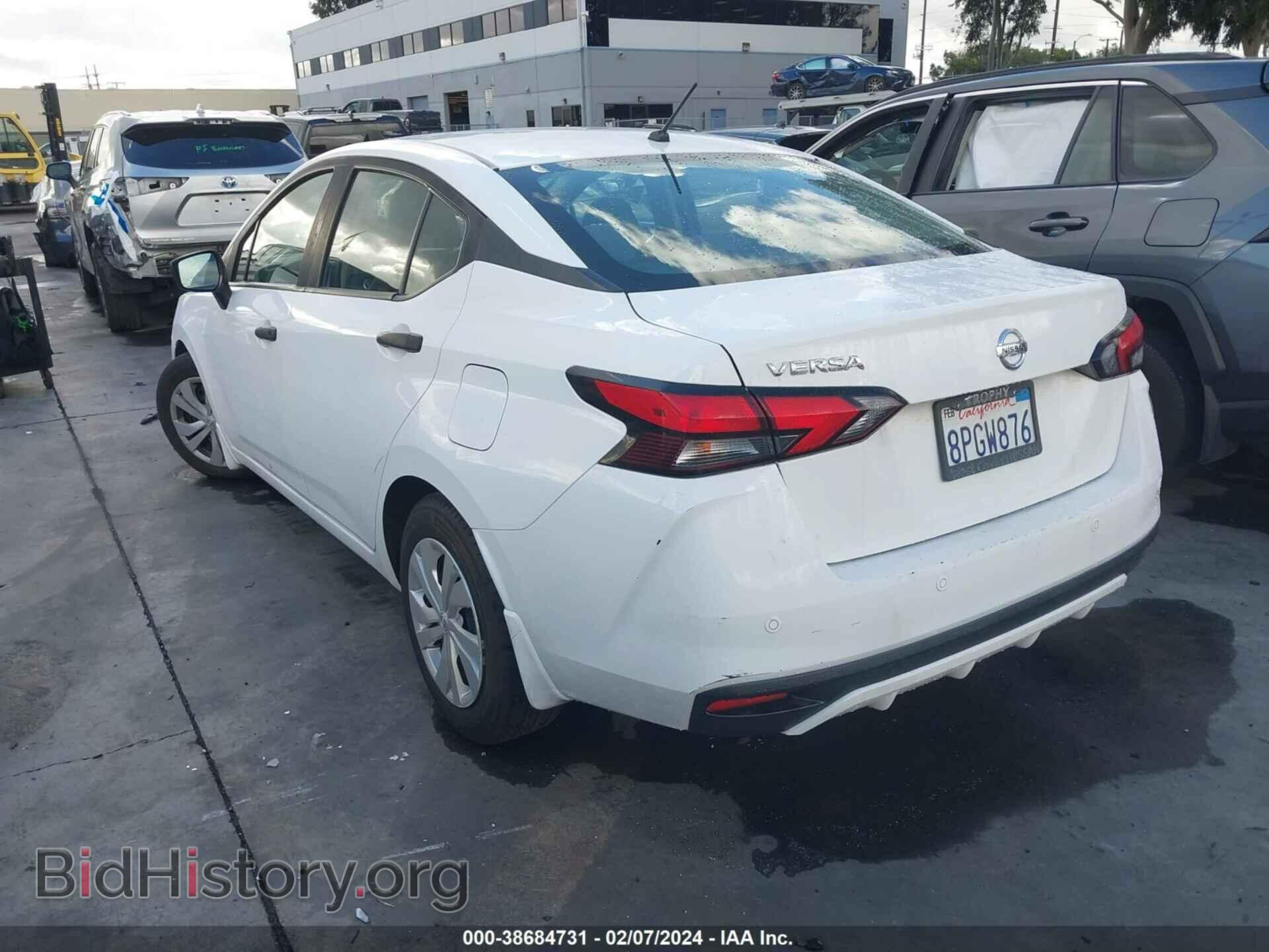 2020 NISSAN VERSA - VIN: 3N1CN8DV7LL848342 - Фото 3