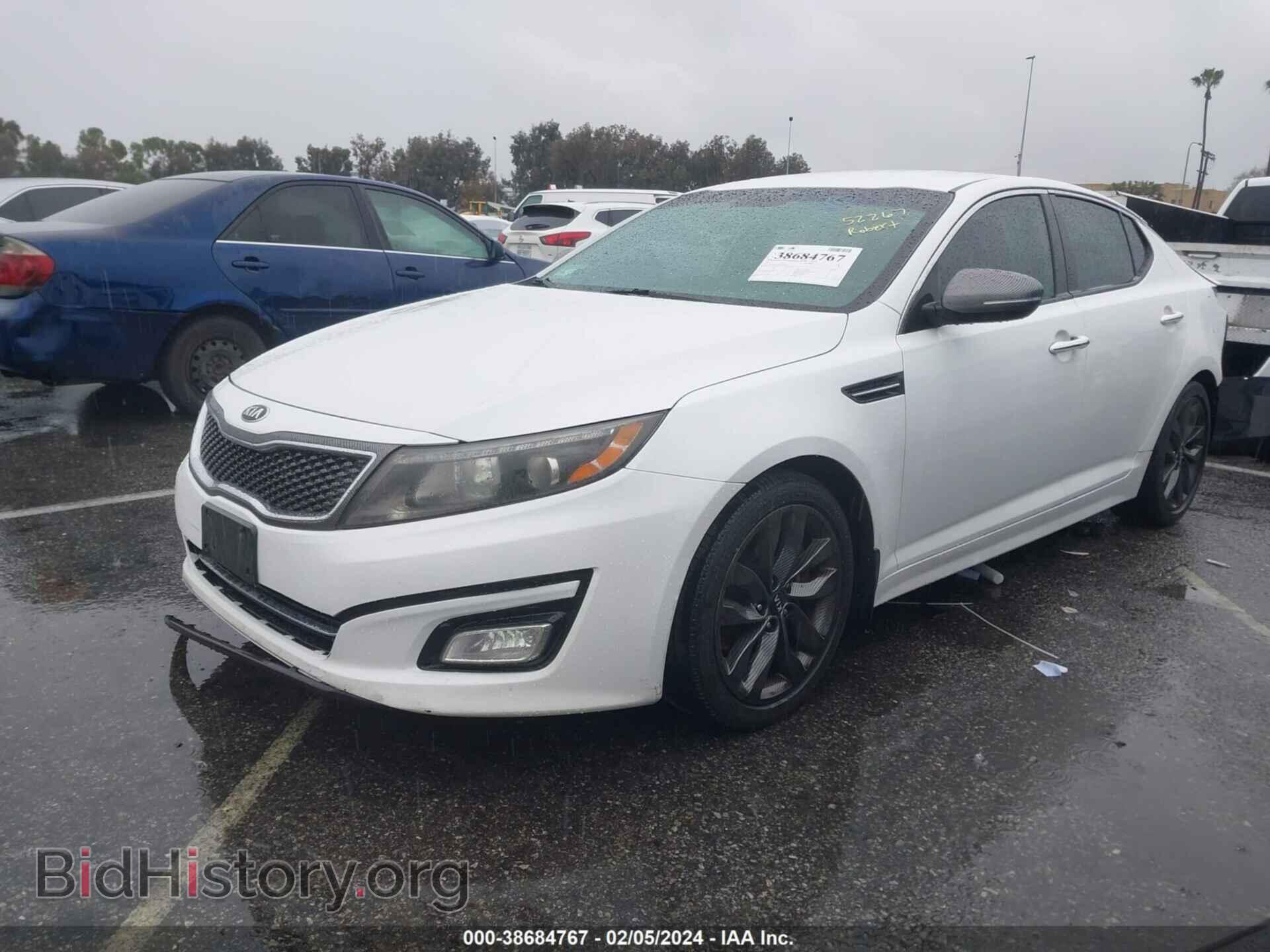 2015 KIA OPTIMA - VIN: 5XXGR4A72FG494893 - Фото 2