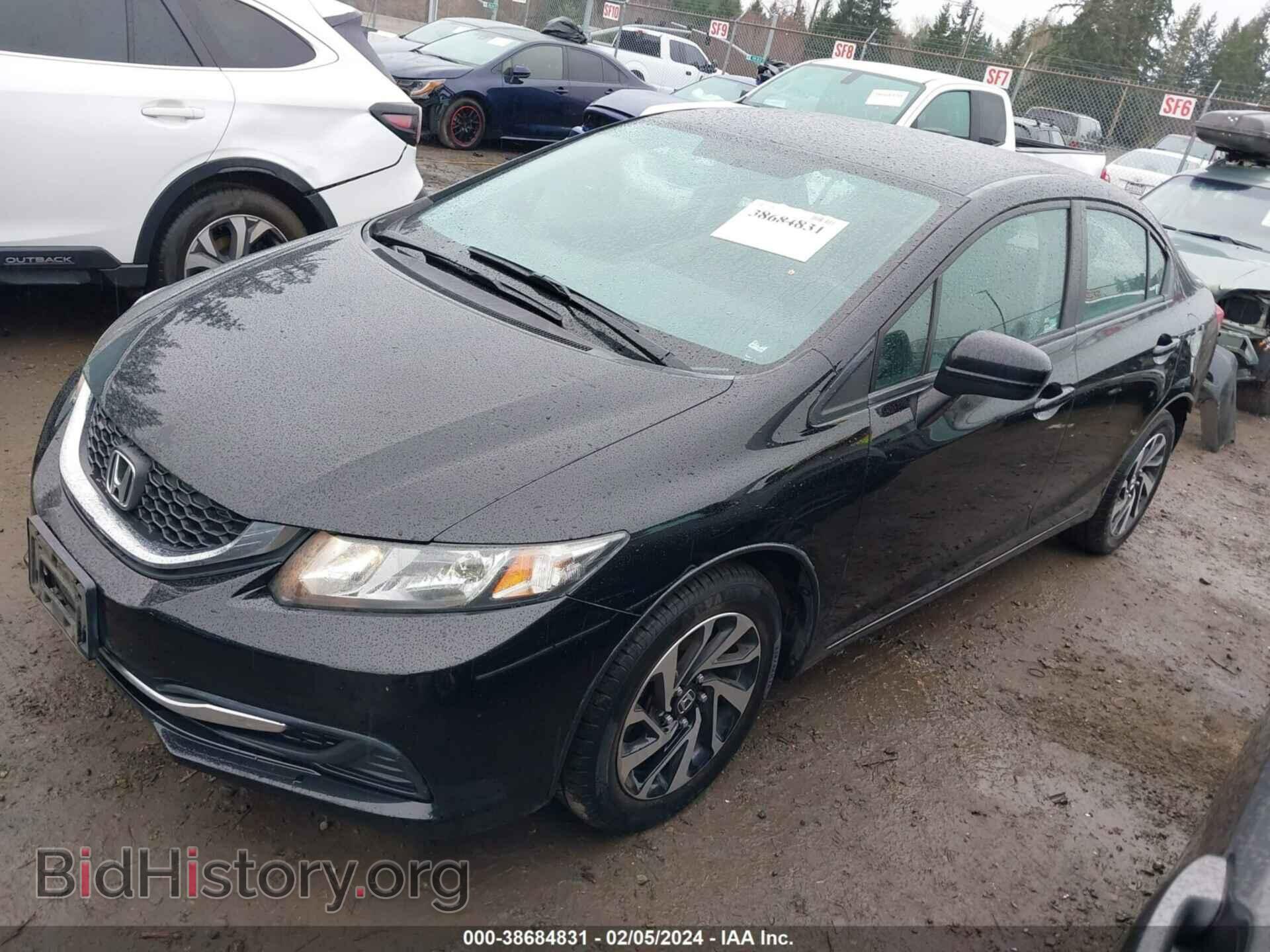 2015 HONDA CIVIC - VIN: 2HGFB2F52FH528891 - Фото 2