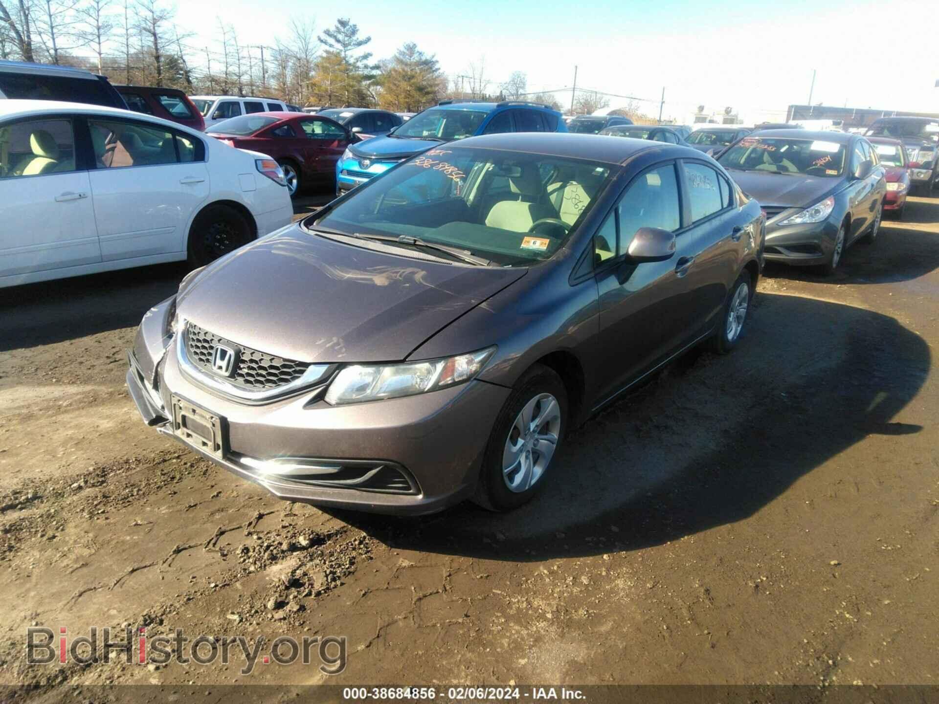2013 HONDA CIVIC - VIN: 19XFB2F54DE247697 - Фото 2